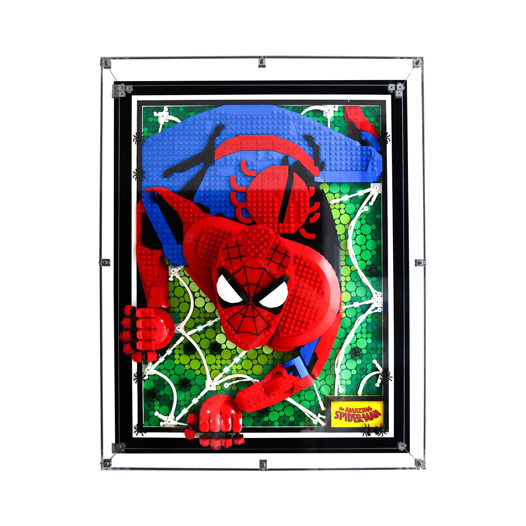 Protector de Pared para The Amazing Spiderman™ (31209)-acrilico-exhibidor-caja-case-Decolecto