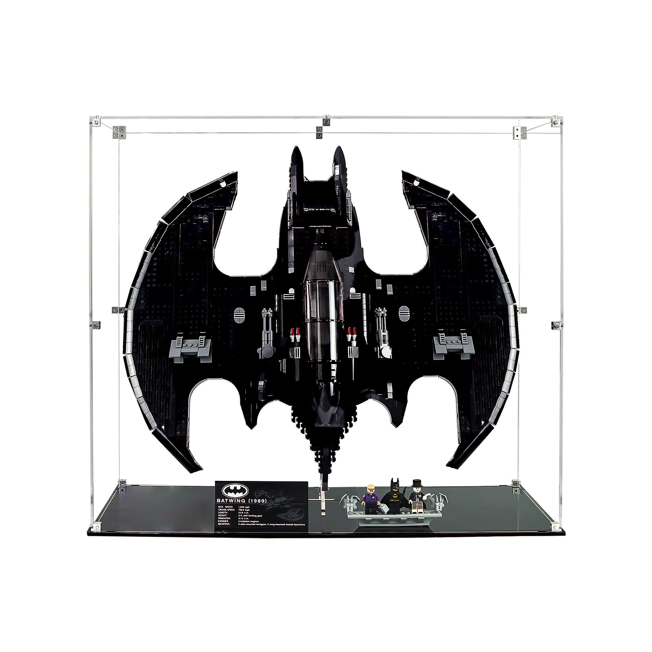 Protector para 1989 Batwing™ (76161)-acrilico-exhibidor-caja-case-Decolecto