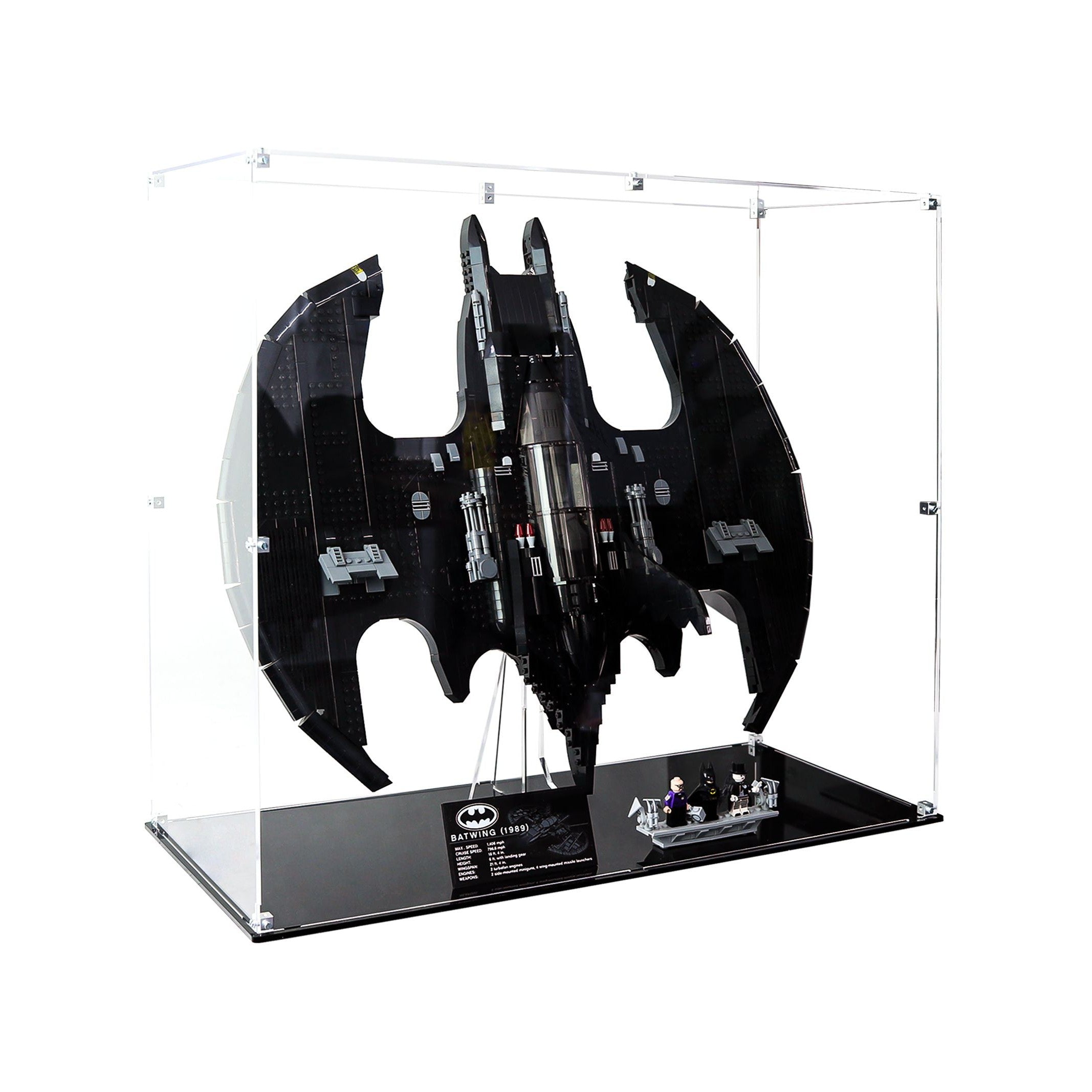 Protector para 1989 Batwing™ (76161)-acrilico-exhibidor-caja-case-Decolecto