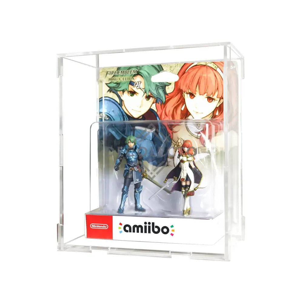 Protector para Amiibo™ Alm & Celica-acrilico-exhibidor-caja-case-Decolecto