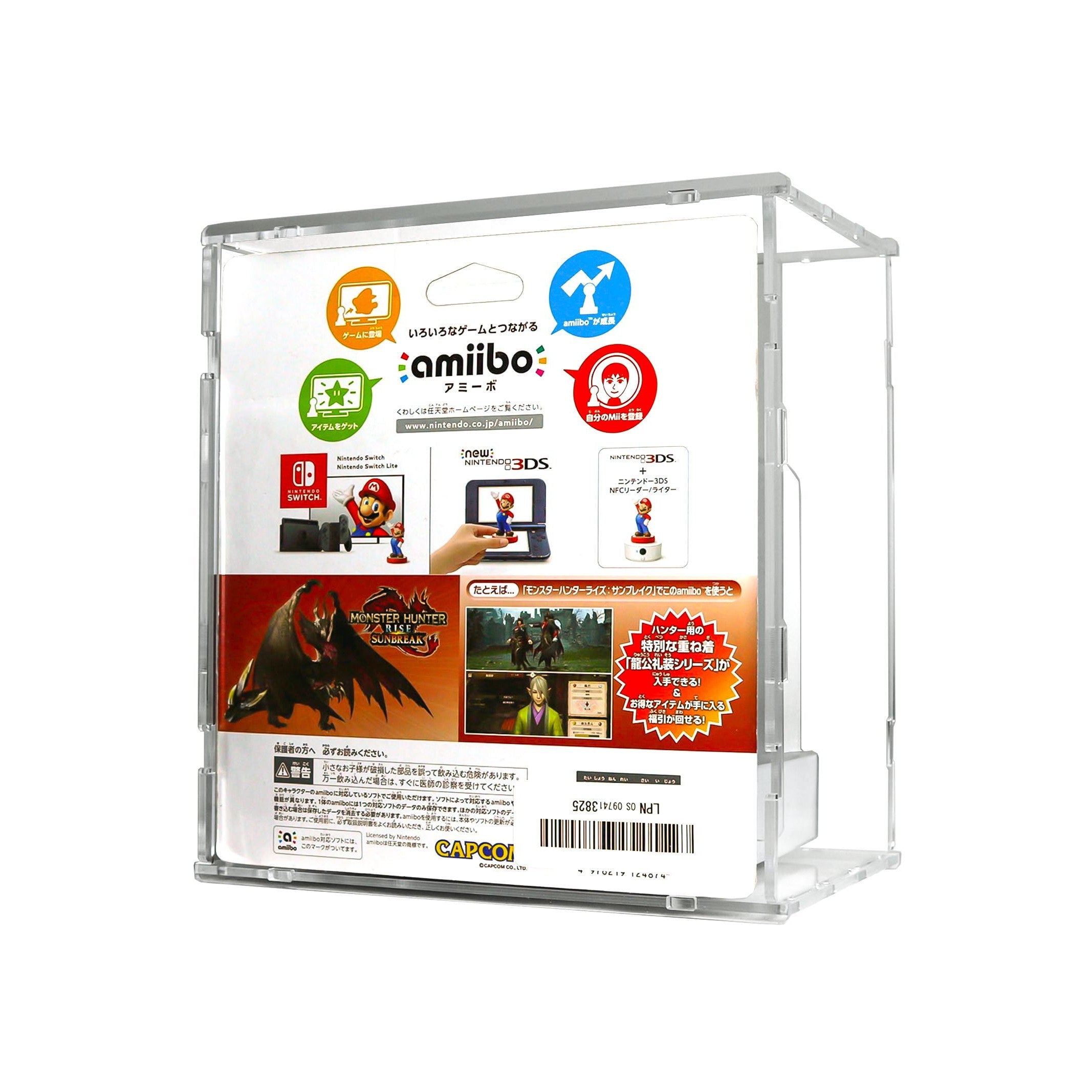 Protector para Amiibo™ Meruzena-acrilico-exhibidor-caja-case-Decolecto