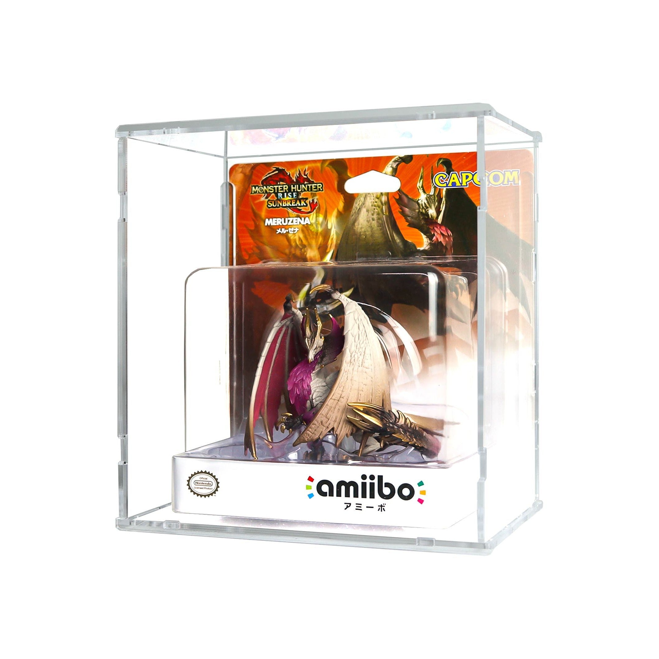 Protector para Amiibo™ Meruzena-acrilico-exhibidor-caja-case-Decolecto