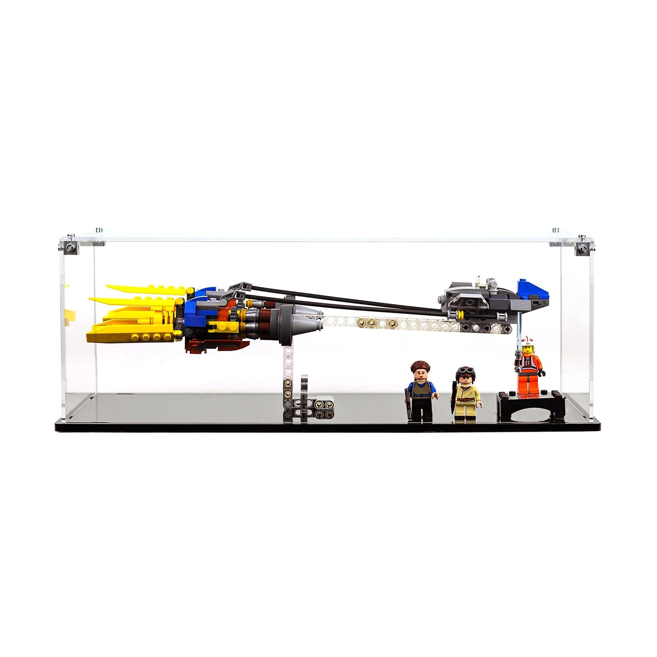 Protector para Anakin's Podracer - 20 Years (75258)-acrilico-exhibidor-caja-case-Decolecto