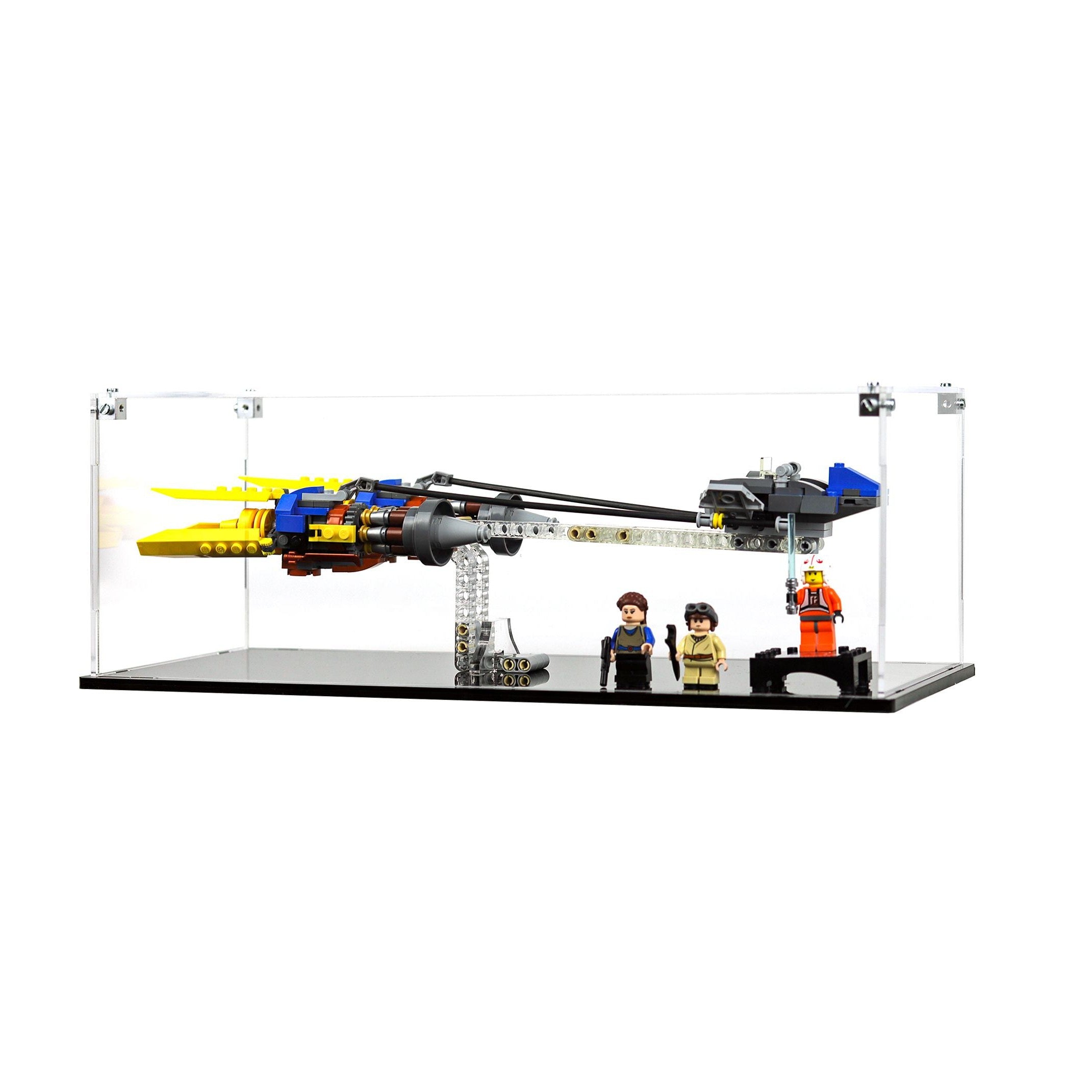Protector para Anakin's Podracer - 20 Years (75258)-acrilico-exhibidor-caja-case-Decolecto