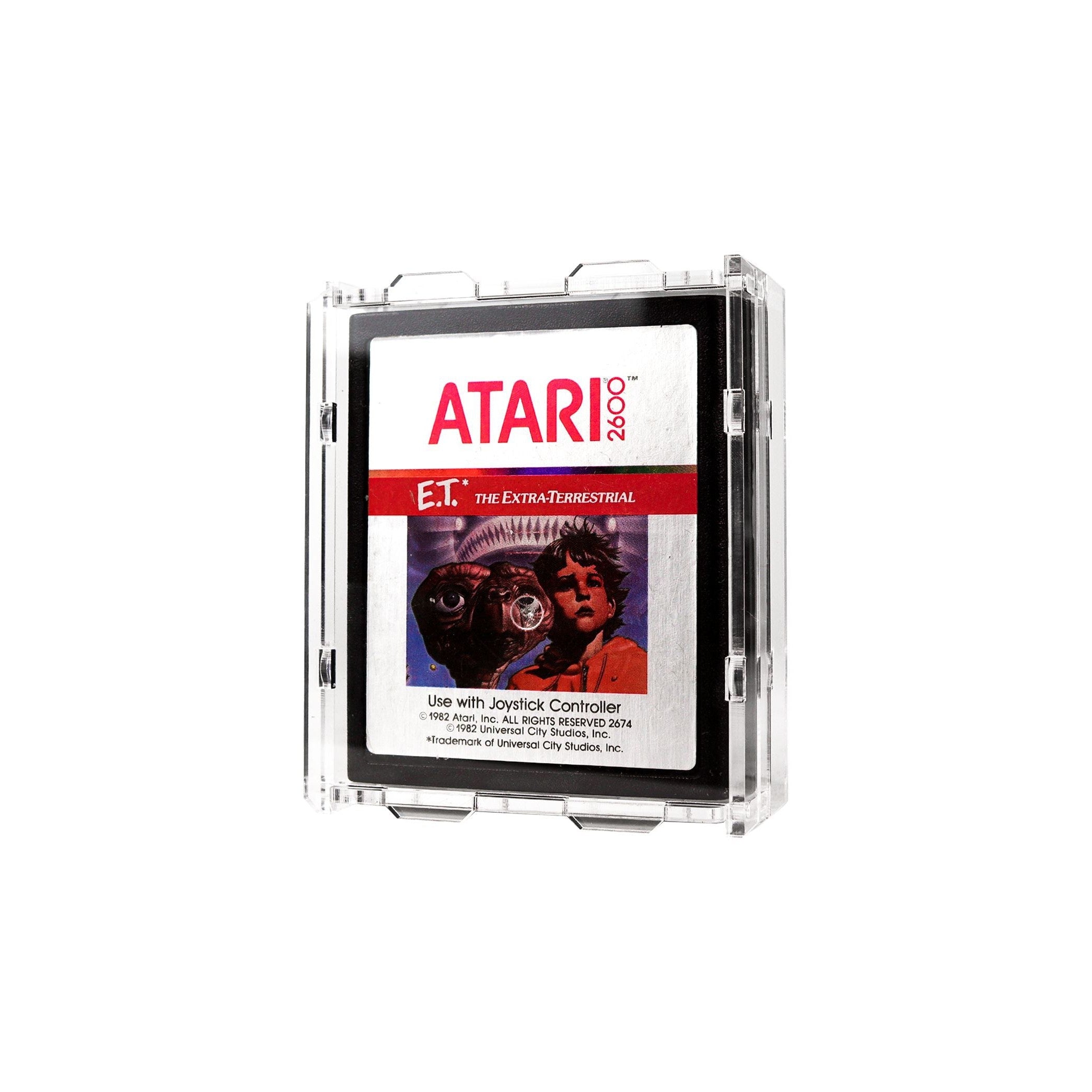 Protector para Atari 2600 (Cartucho)-acrilico-exhibidor-caja-case-Decolecto