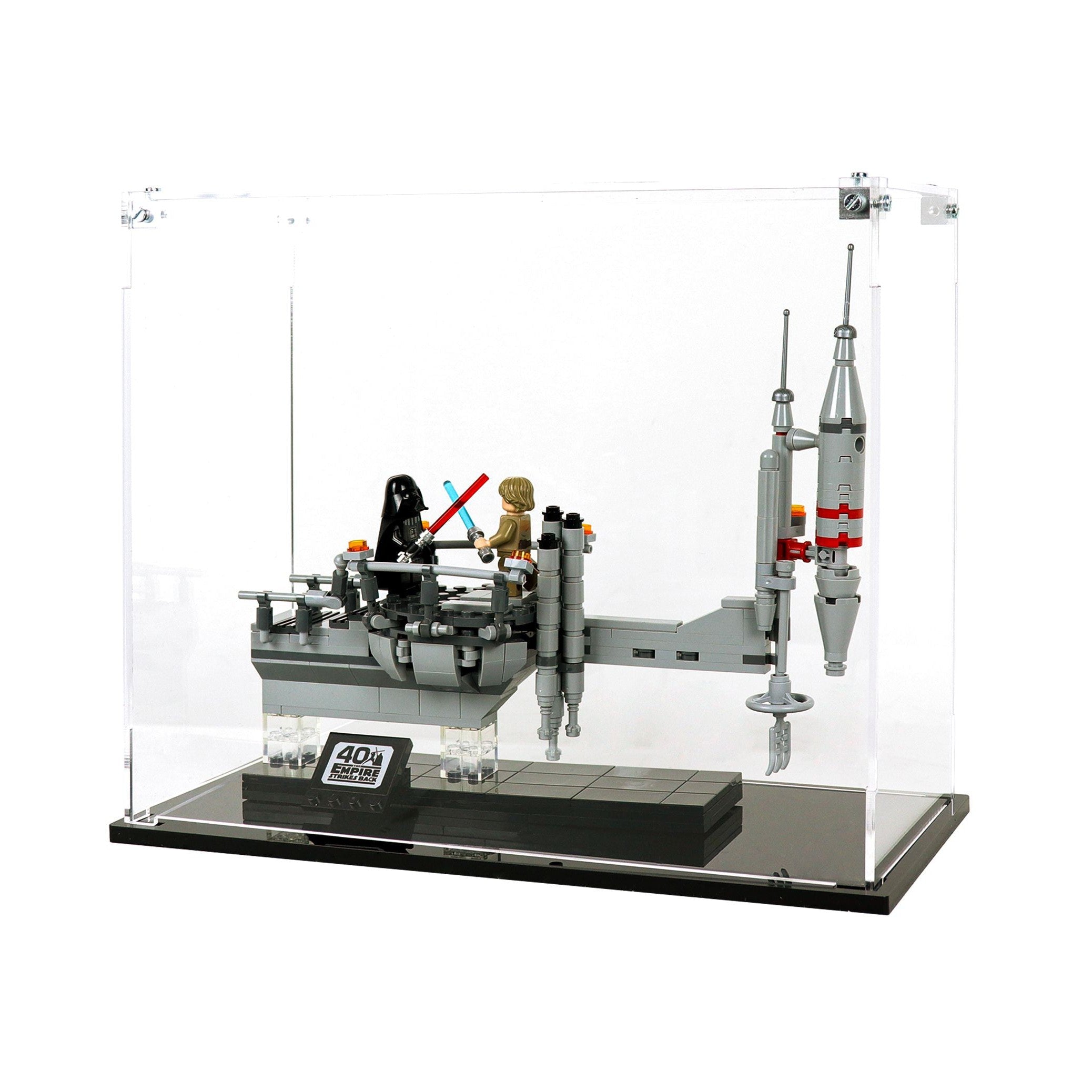 Protector para Bespin Duel (75294)-acrilico-exhibidor-caja-case-Decolecto