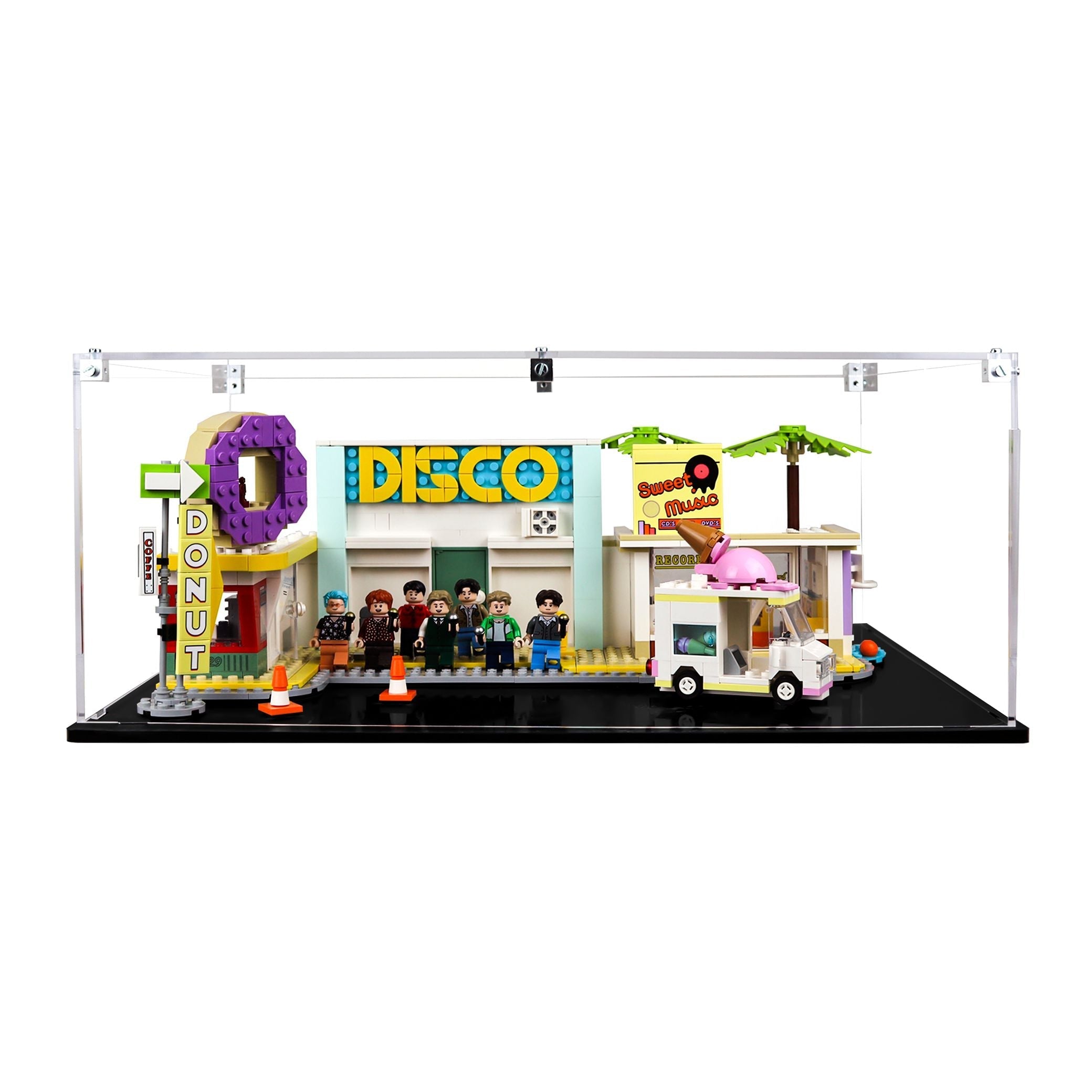 Protector para BTS Dynamite (21339)-acrilico-exhibidor-caja-case-Decolecto