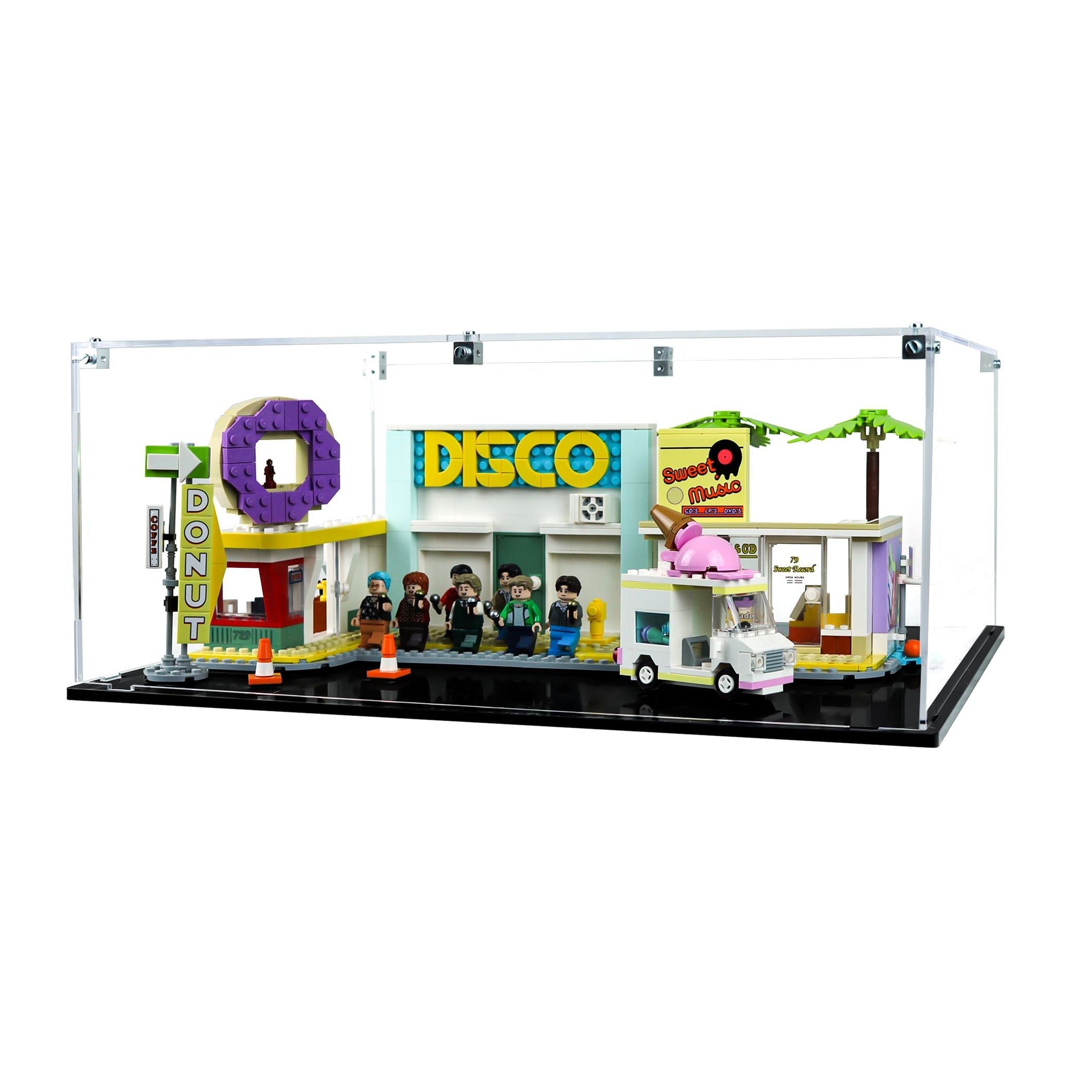 Protector para BTS Dynamite (21339)-acrilico-exhibidor-caja-case-Decolecto