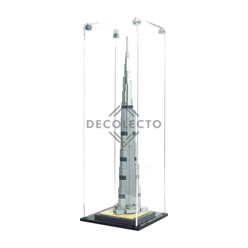 Protector para Burj Khalifa (21031)-acrilico-exhibidor-caja-case-Decolecto