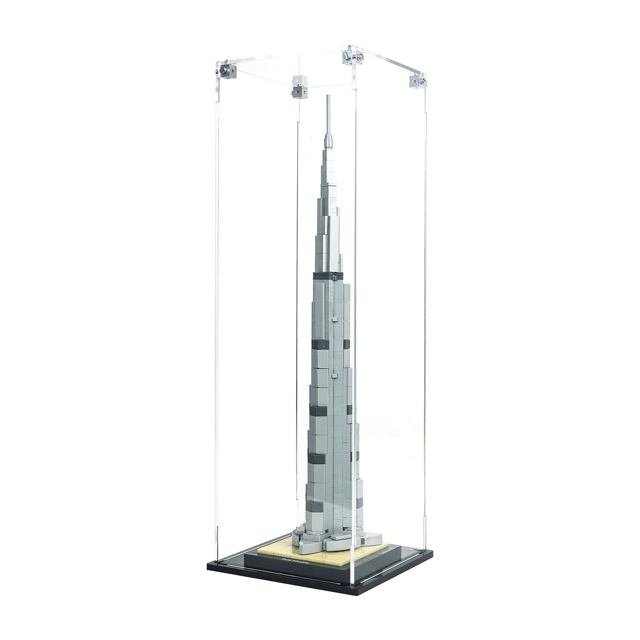 Protector para Burj Khalifa (21031)-acrilico-exhibidor-caja-case-Decolecto