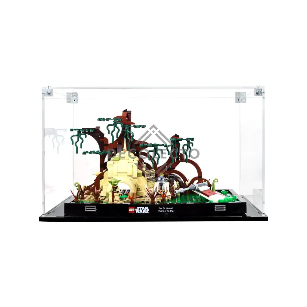 Protector para Dagobah™ Jedi™ Training (75330)-acrilico-exhibidor-caja-case-Decolecto