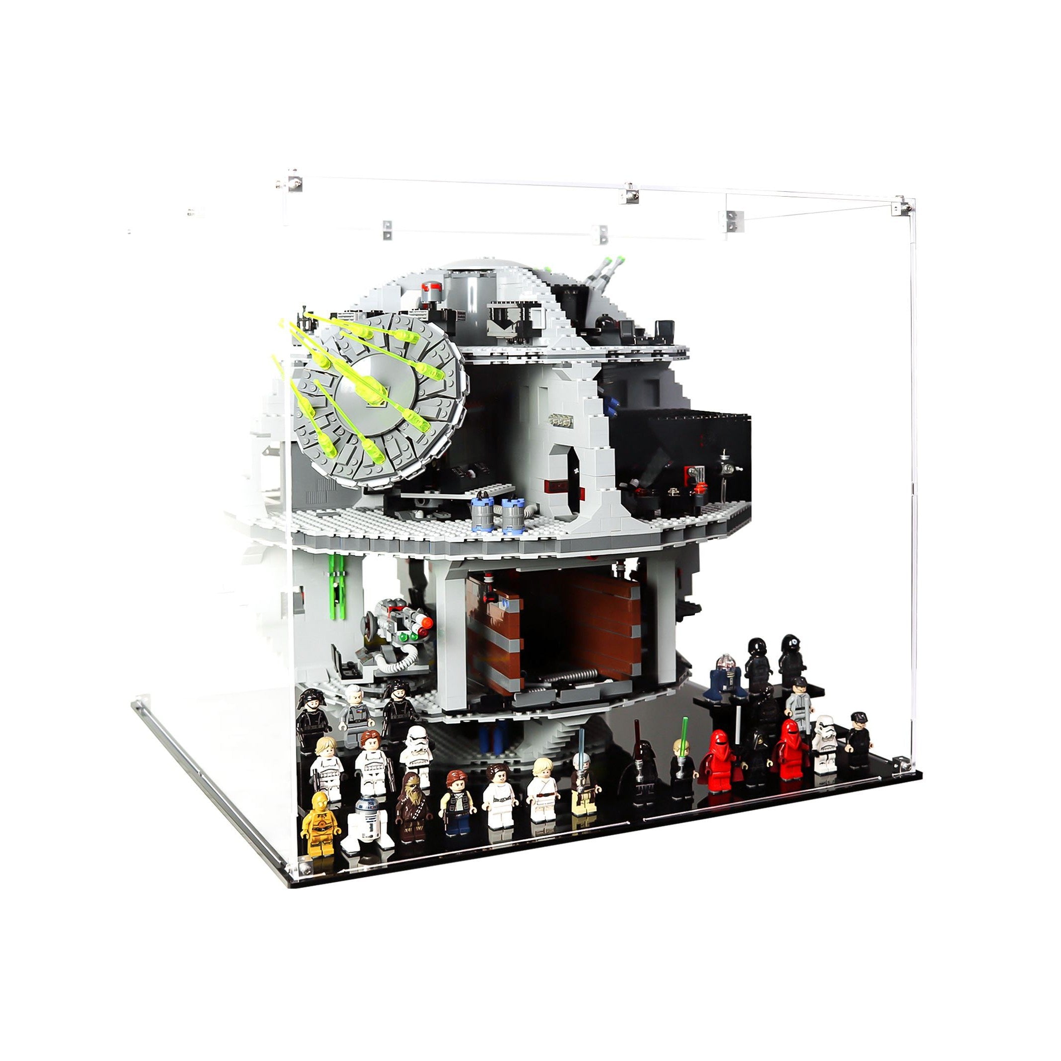 Protector para Death Star™ (75159)-acrilico-exhibidor-caja-case-Decolecto