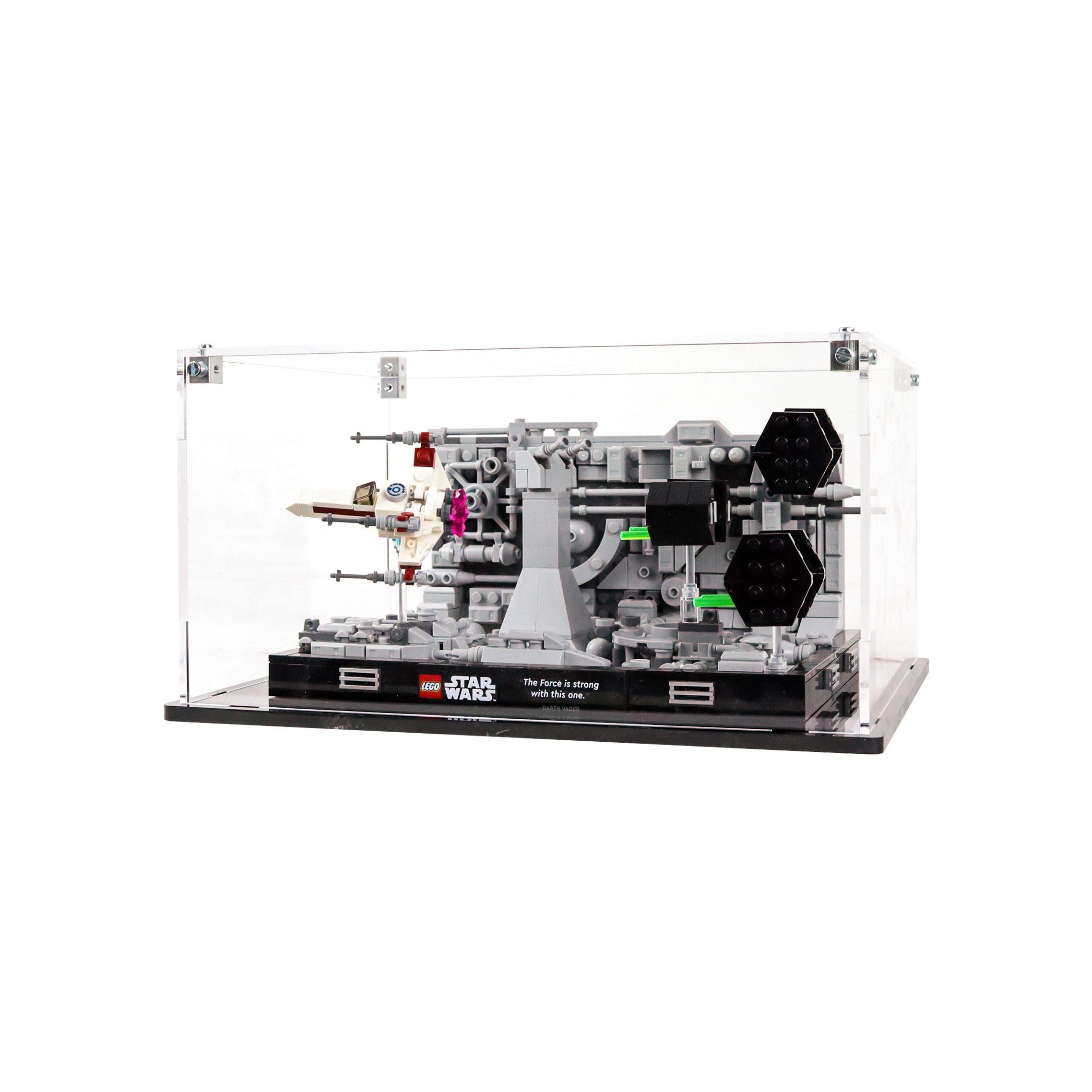 Protector para Death Star™ Trench Run (75329)-acrilico-exhibidor-caja-case-Decolecto