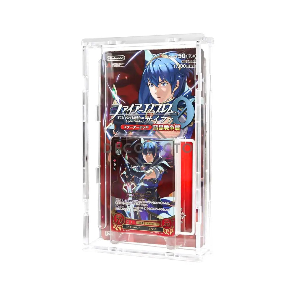Protector para Deck Fire Emblem™ Cipher-acrilico-exhibidor-caja-case-Decolecto