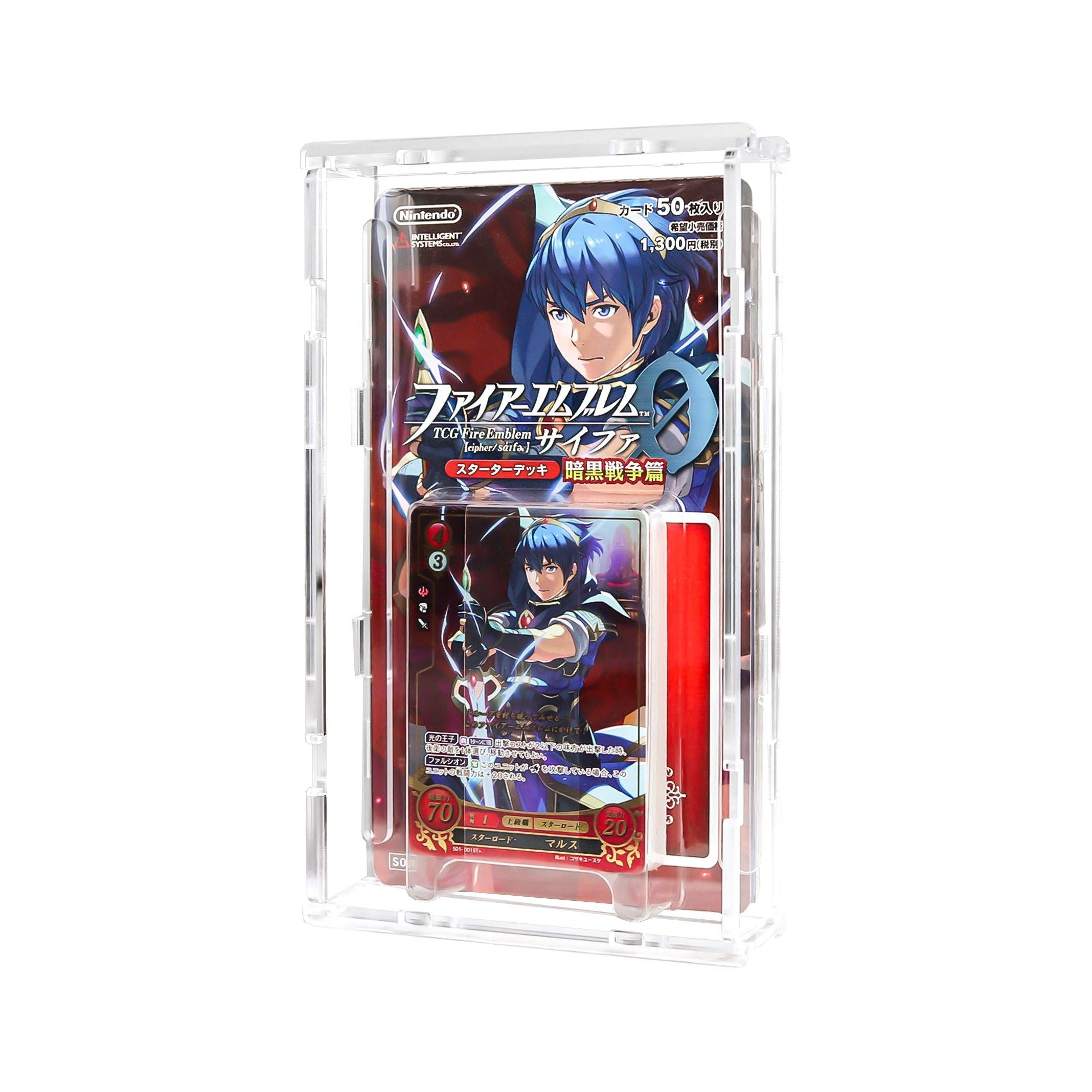 Protector para Deck Fire Emblem™ Cipher-acrilico-exhibidor-caja-case-Decolecto