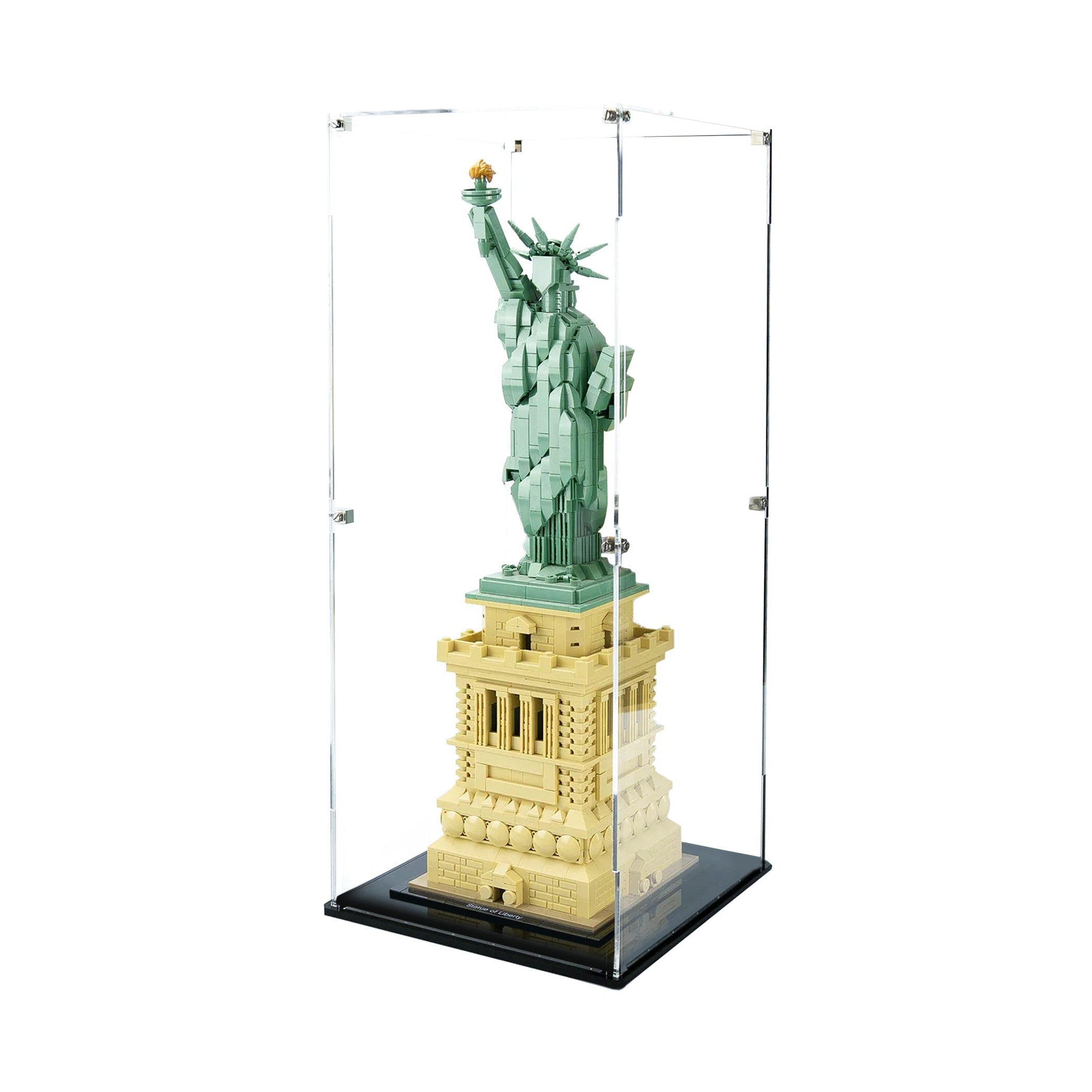 Protector para Estatua de la Libertad (21042)-acrilico-exhibidor-caja-case-Decolecto