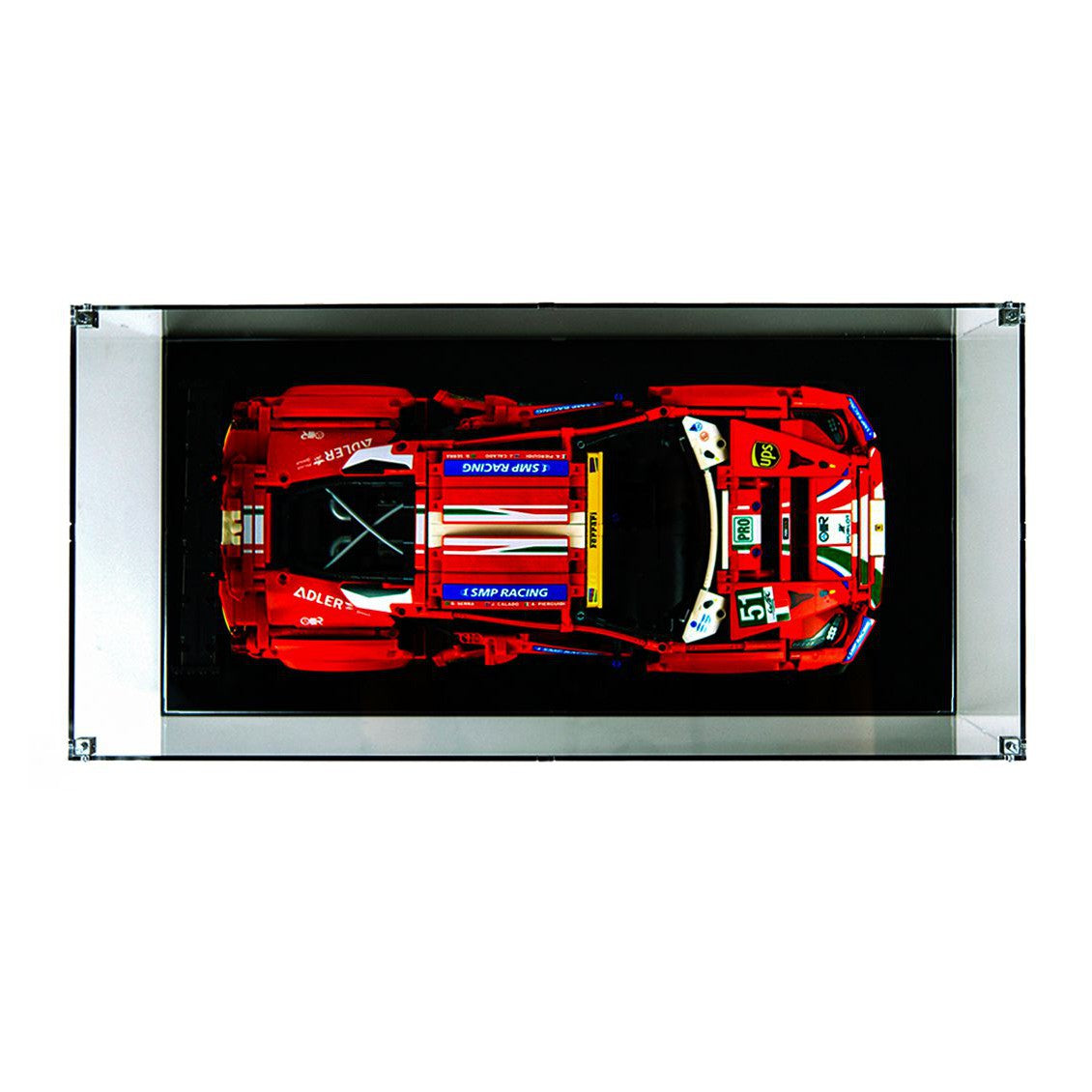 Protector para Ferrari 488 GTE (42125)-acrilico-exhibidor-caja-case-Decolecto