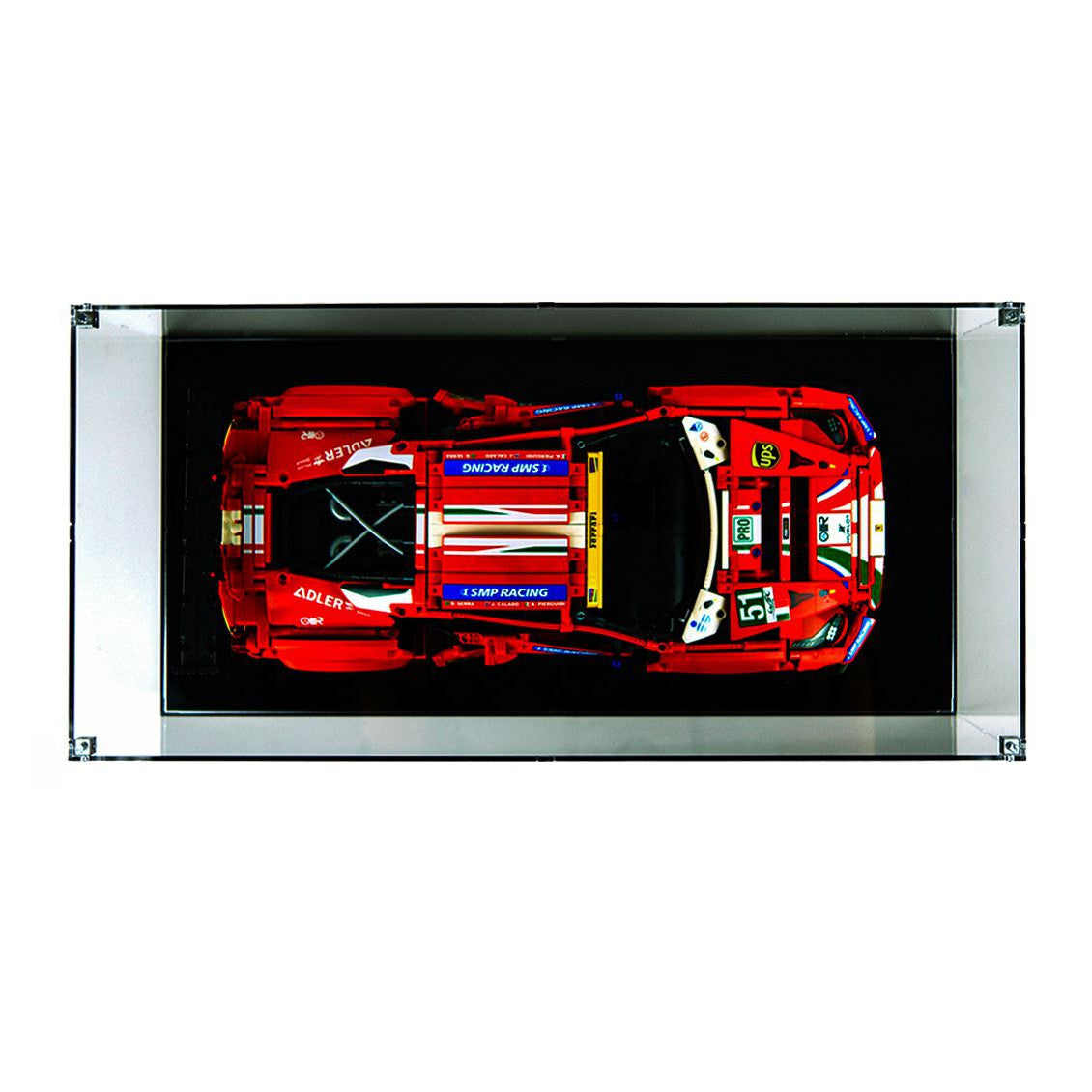Protector para Ferrari 488 GTE (42125)-acrilico-exhibidor-caja-case-Decolecto