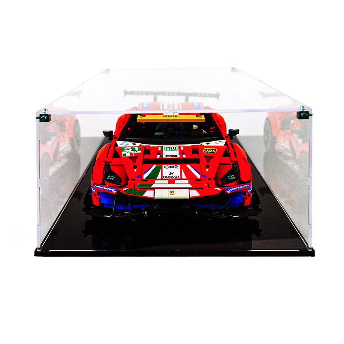 Protector para Ferrari 488 GTE (42125)-acrilico-exhibidor-caja-case-Decolecto