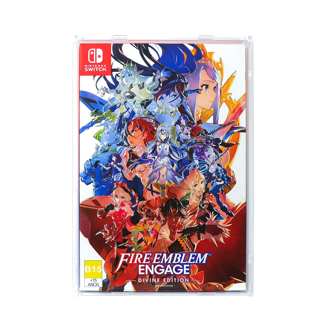 Protector para Fire Emblem Engage Divine Edition-acrilico-exhibidor-caja-case-Decolecto