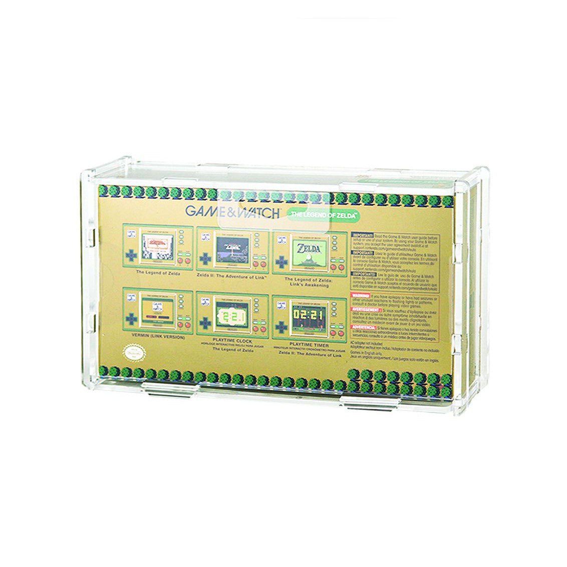 Protector para Game & Watch™-acrilico-exhibidor-caja-case-Decolecto