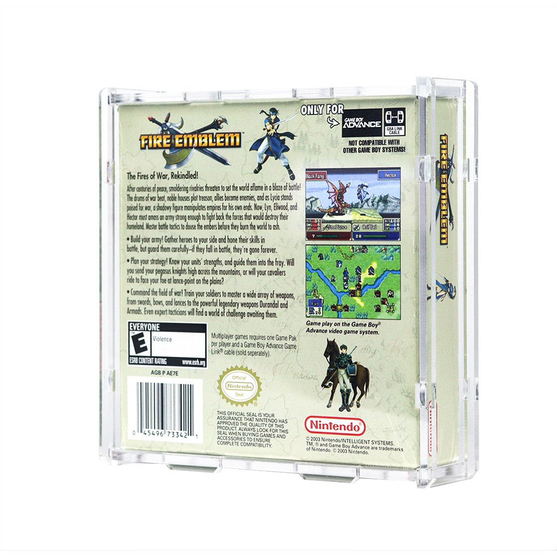 Protector para GameBoy® Advance (Caja)-acrilico-exhibidor-caja-case-Decolecto