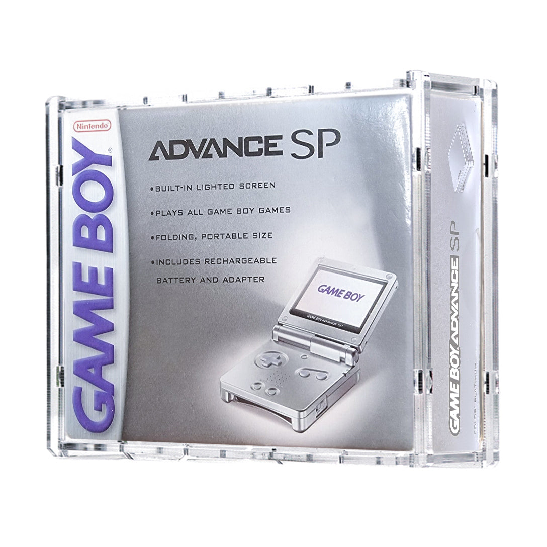 Protector para GameBoy® Advance SP (Caja Consola)-acrilico-exhibidor-caja-case-Decolecto