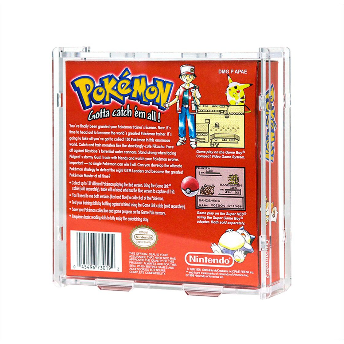 Protector para GameBoy® Classic (Caja)-acrilico-exhibidor-caja-case-Decolecto