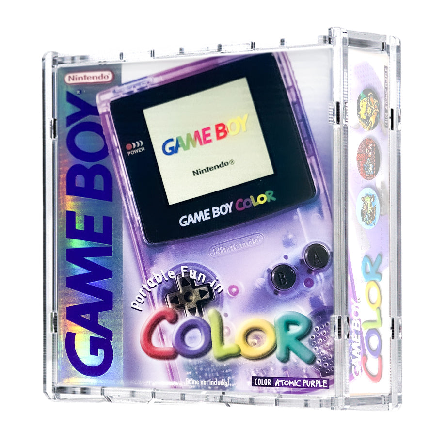 Protector para GameBoy® Color (Caja Consola)-acrilico-exhibidor-caja-case-Decolecto