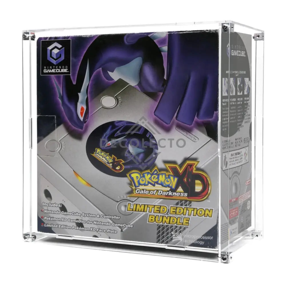 Protector para Gamecube® Pokémon XD (Caja Consola) Case Acrílico