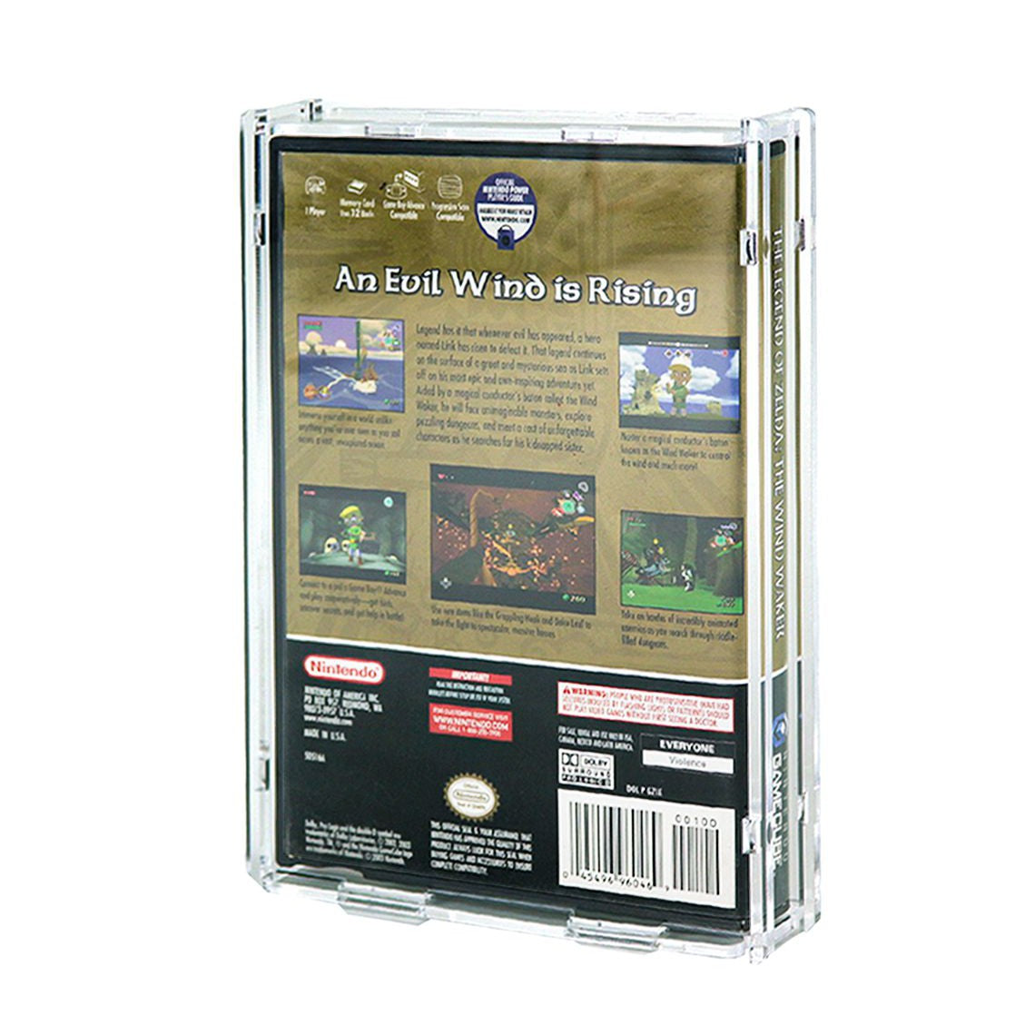 Protector para GameCube™ (Caja)-acrilico-exhibidor-caja-case-Decolecto