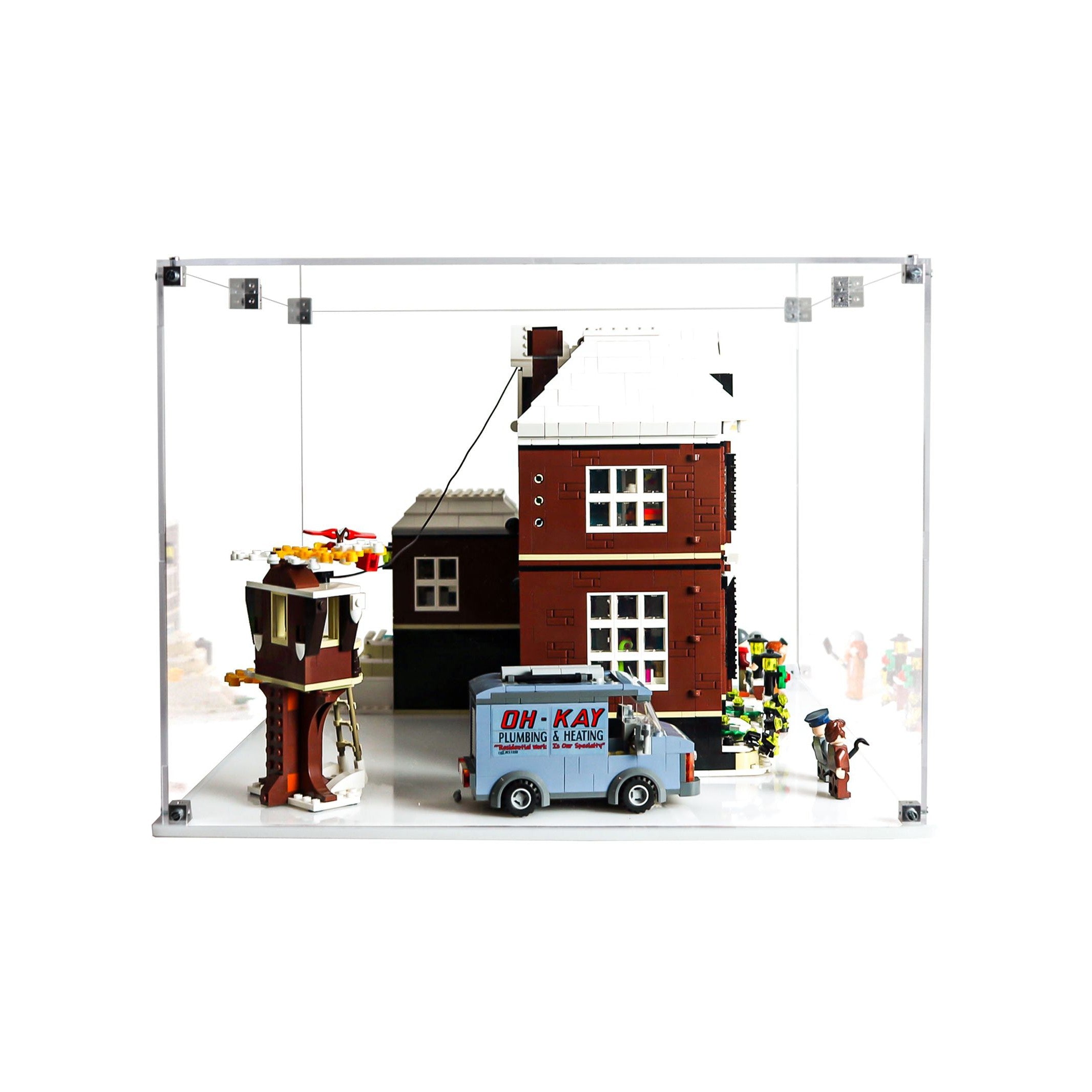 Protector para Home Alone (21330)-acrilico-exhibidor-caja-case-Decolecto