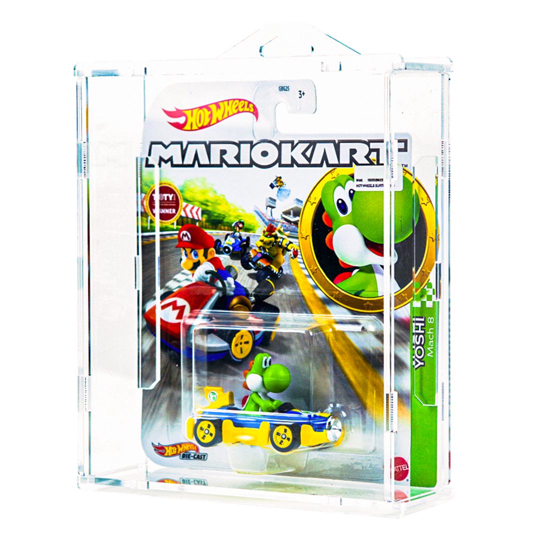 Protector para Hot Wheels® (Mario Kart™)-acrilico-exhibidor-caja-case-Decolecto