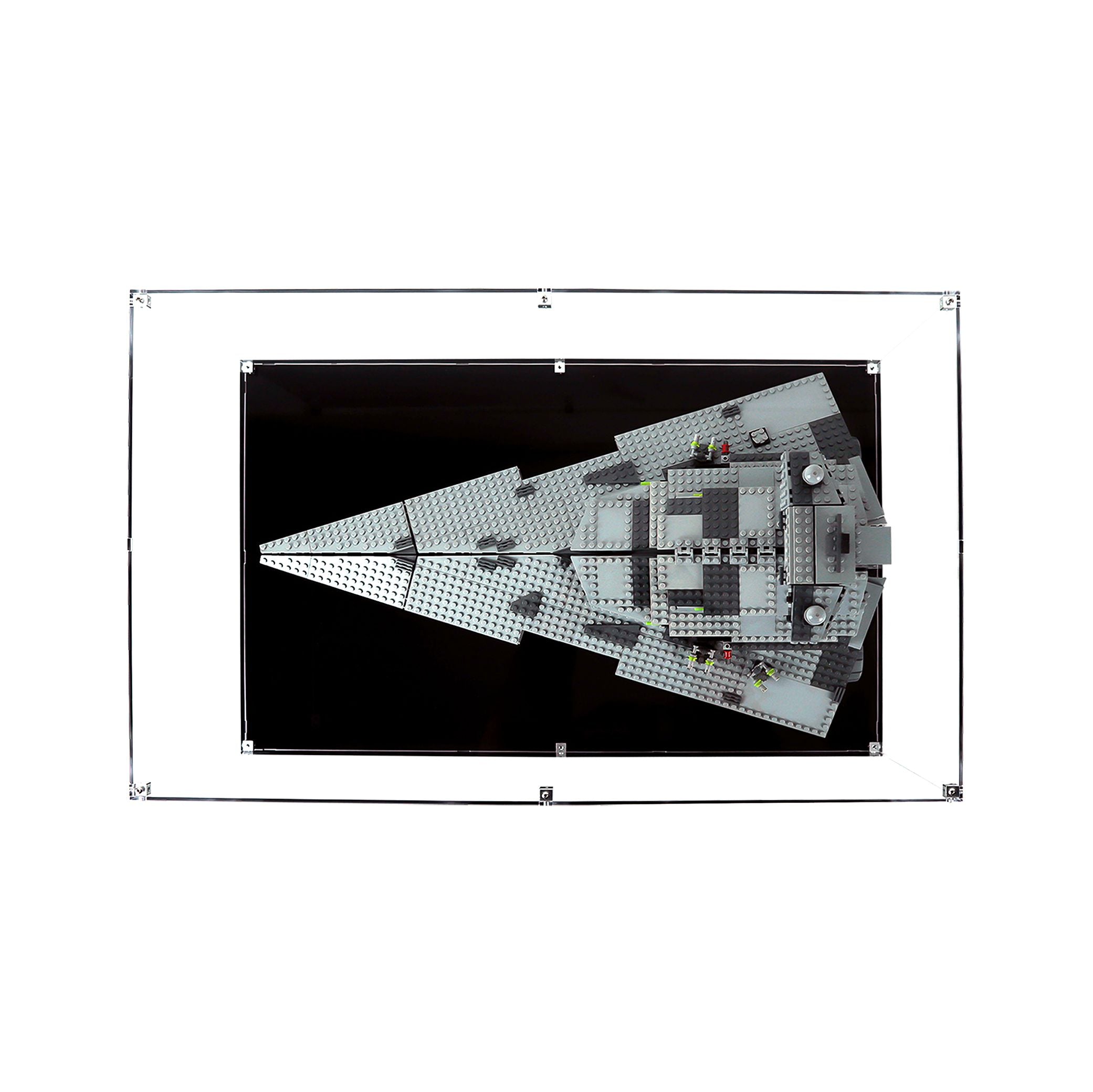 Protector para Imperial Star Destroyer Vintage (6211)-acrilico-exhibidor-caja-case-Decolecto