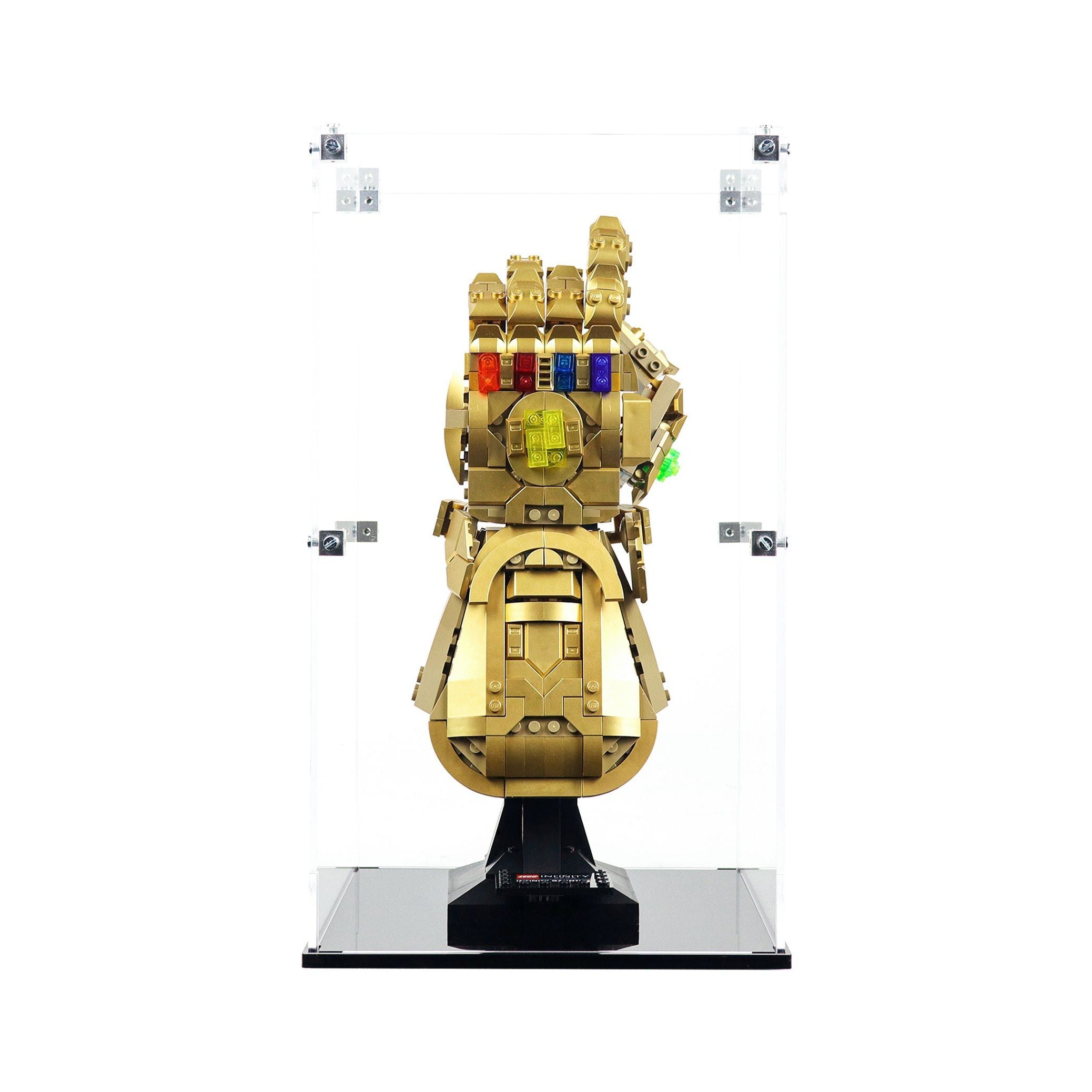 Protector para Infinity Gauntlet Thanos (76191)-acrilico-exhibidor-caja-case-Decolecto