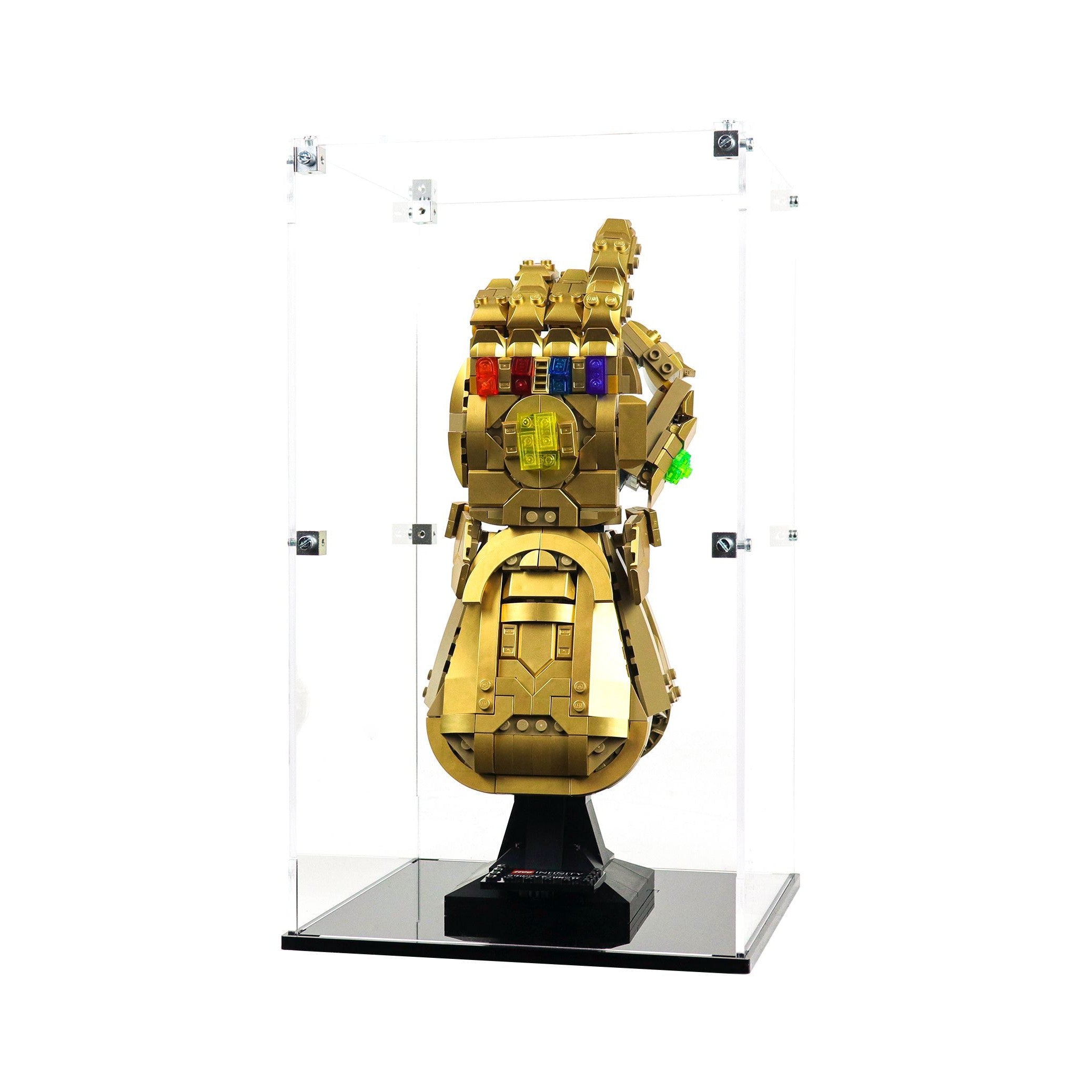 Protector para Infinity Gauntlet Thanos (76191)-acrilico-exhibidor-caja-case-Decolecto