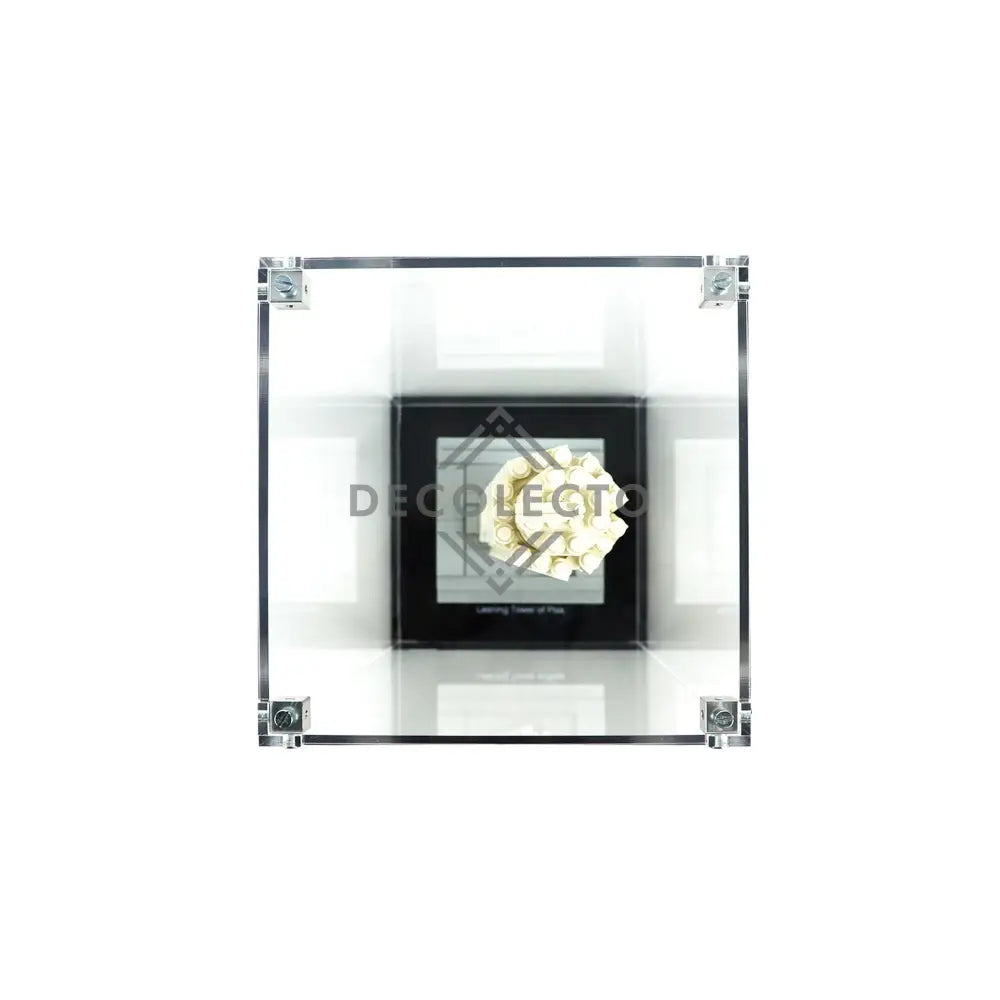 Protector para La Torre Inclinada de Pisa (21015)-acrilico-exhibidor-caja-case-Decolecto