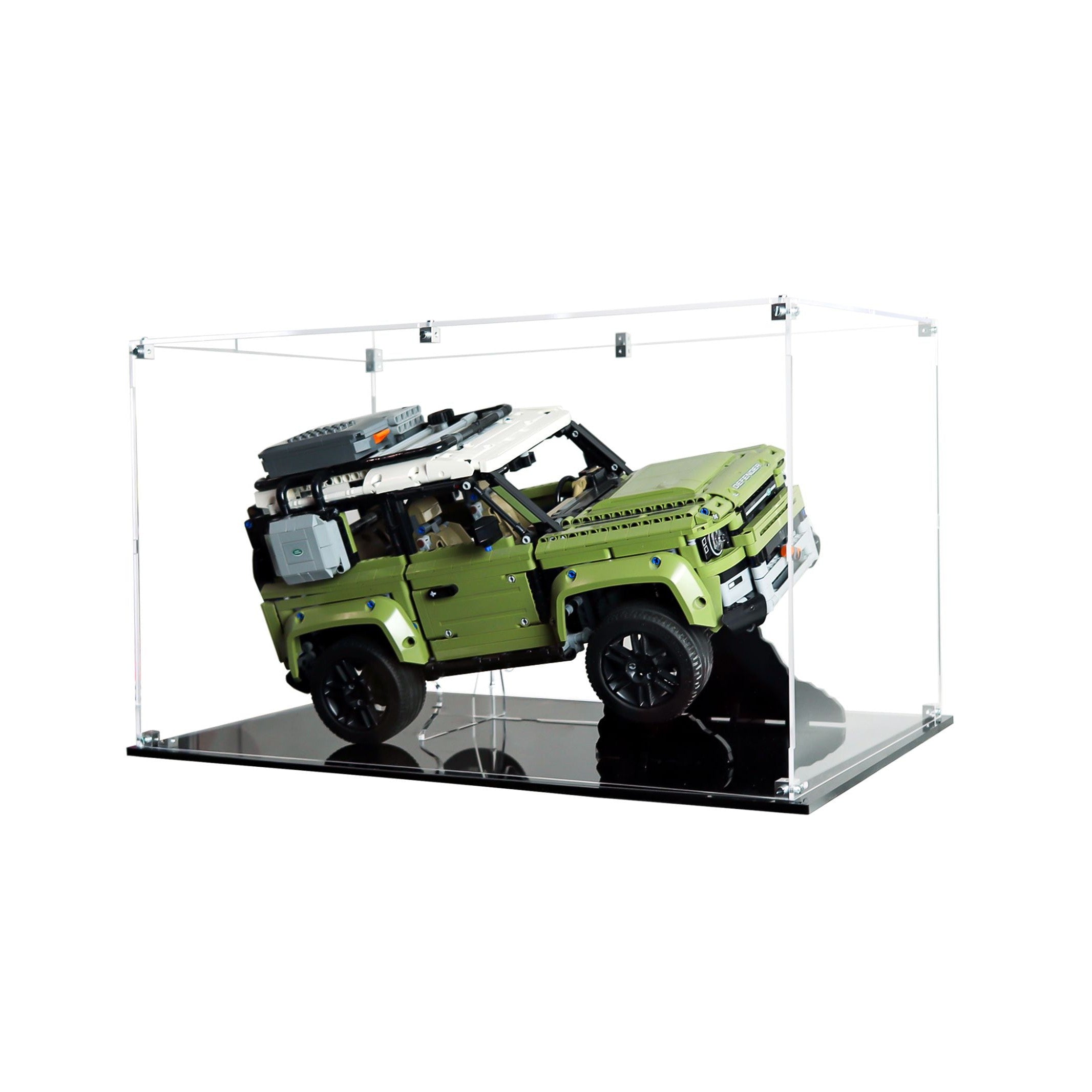 Protector para Land Rover Defender (42110)-acrilico-exhibidor-caja-case-Decolecto