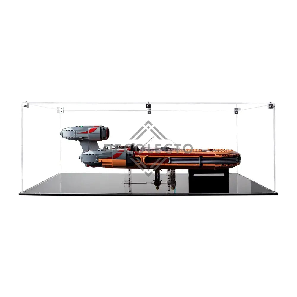Protector para Luke Skywalker's Landspeeder™ (75341)-acrilico-exhibidor-caja-case-Decolecto