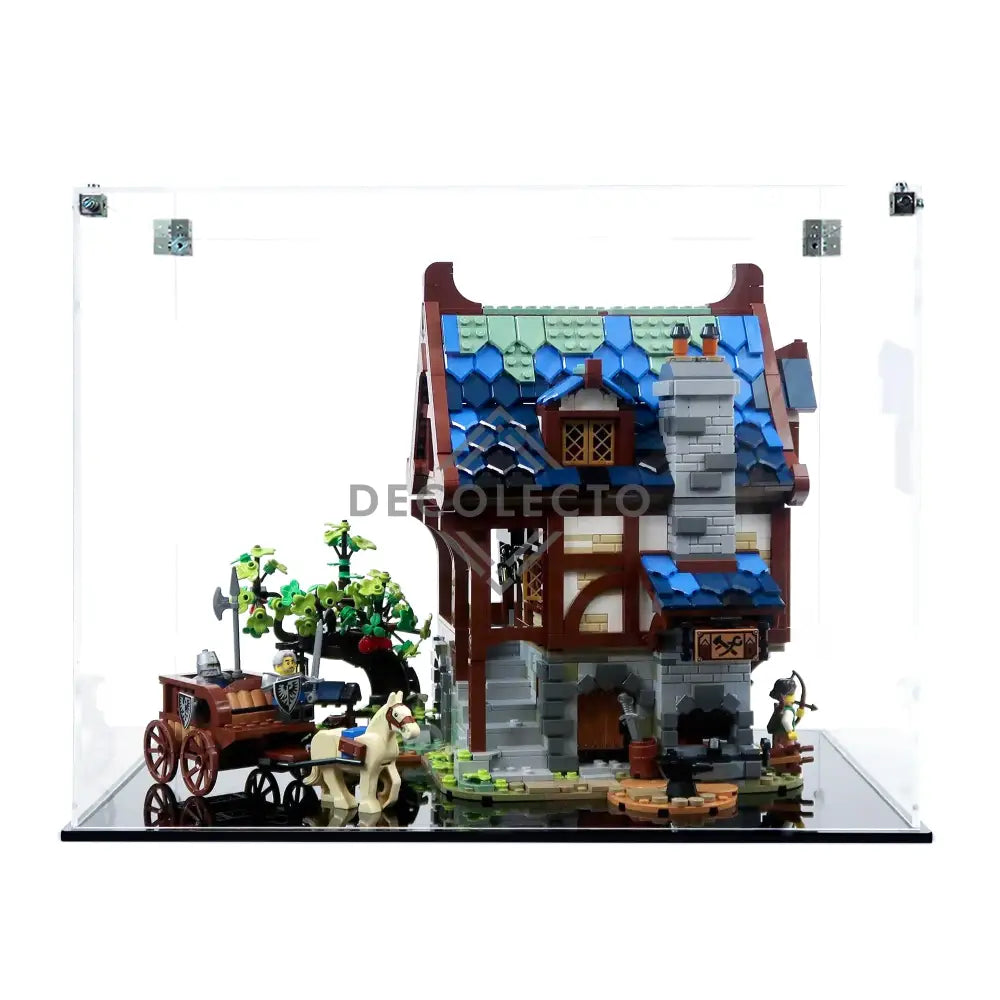 Protector para Medieval Blacksmith (21325)-acrilico-exhibidor-caja-case-Decolecto