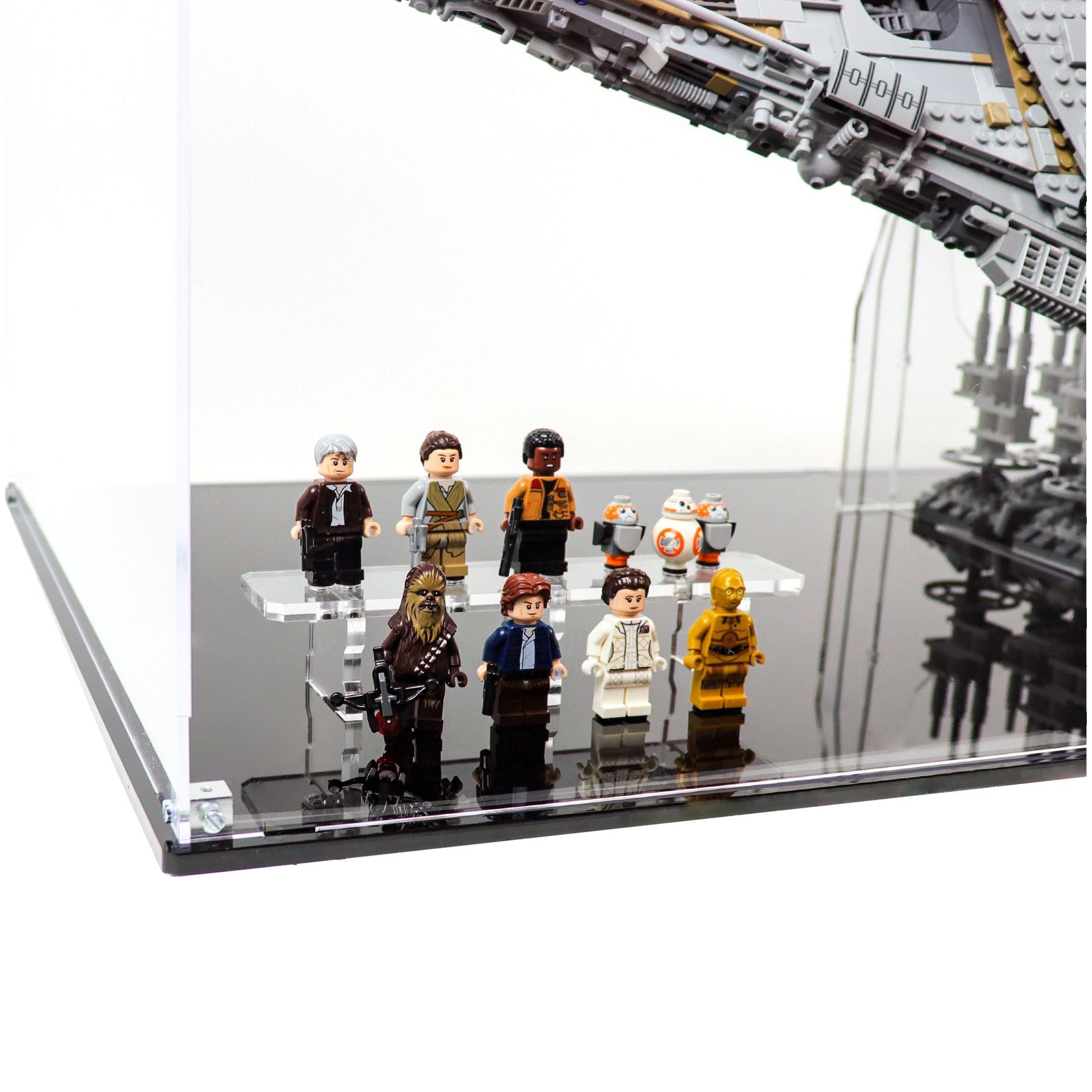 Protector para Millennium Falcon™ (75192)-acrilico-exhibidor-caja-case-Decolecto