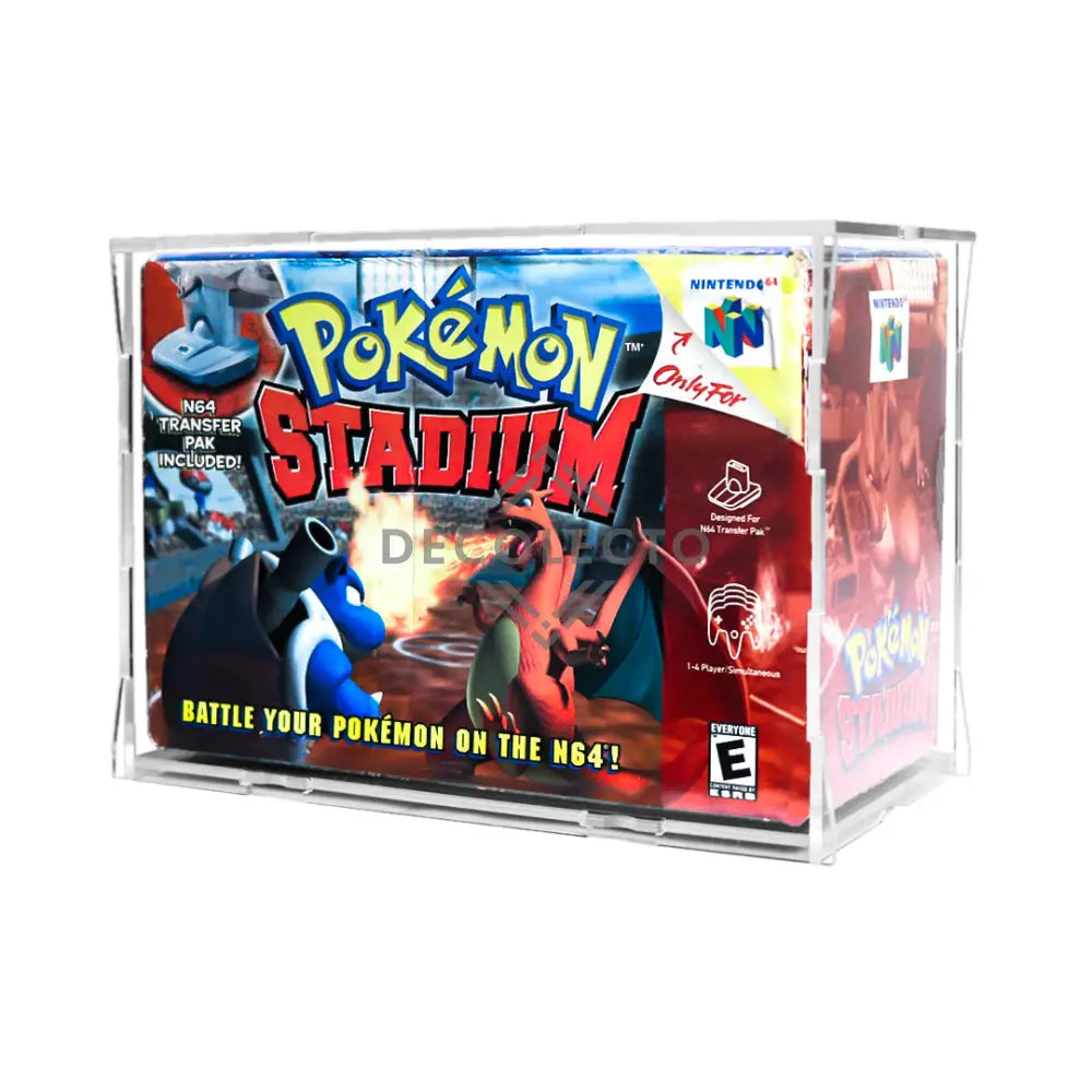 Protector para Nintendo® 64 - Pokémon™ Stadium Case Acrílico
