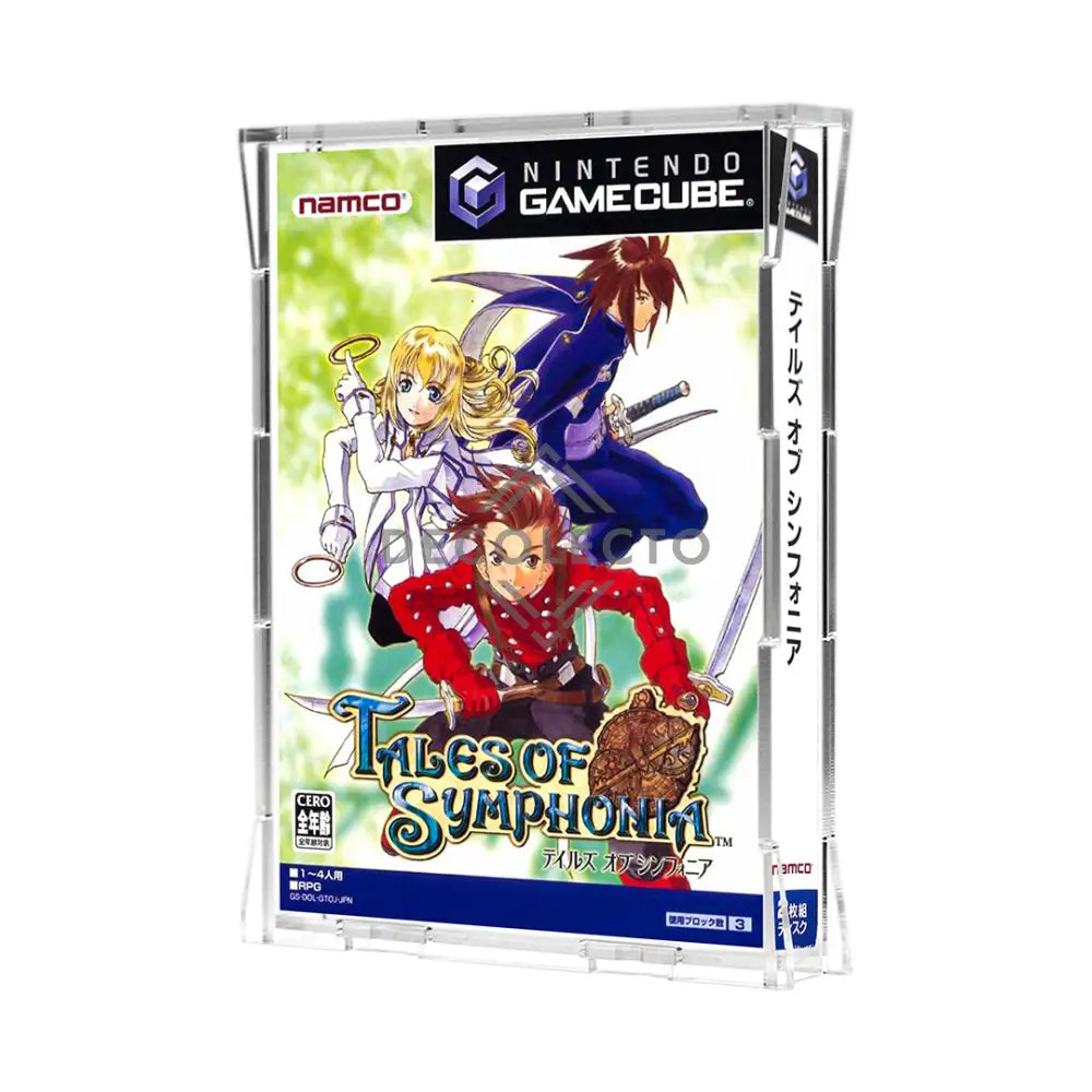 Protector para Nintendo® GameCube Japan De 2 Discos (2cm espesor) Case Acrílico