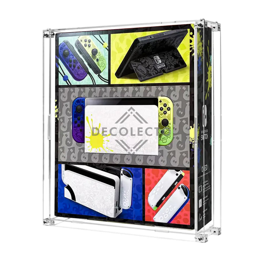 Protector Acrílico UV para caja de consola de Nintendo® Switch™ OLED Splatoon 3 Edition