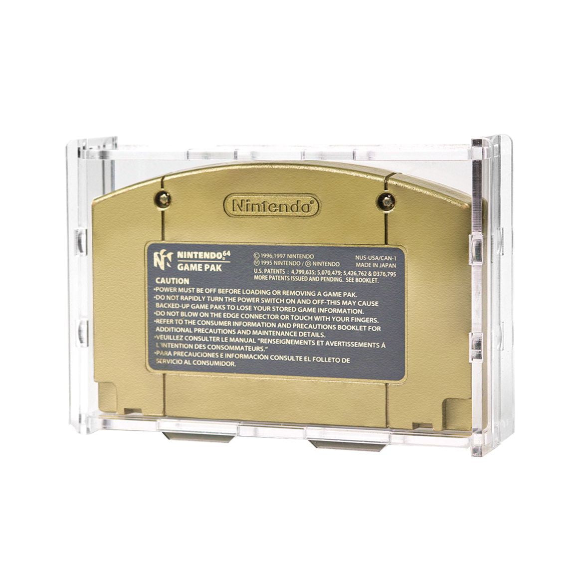 Protector para Nintendo® 64 (Cartucho)-acrilico-exhibidor-caja-case-Decolecto