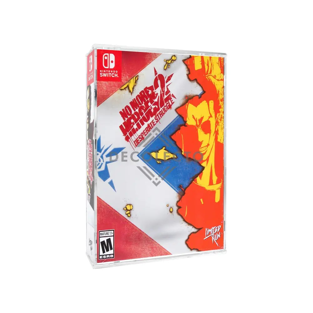 Protector para No More Heroes 2 - Limited Run-acrilico-exhibidor-caja-case-Decolecto