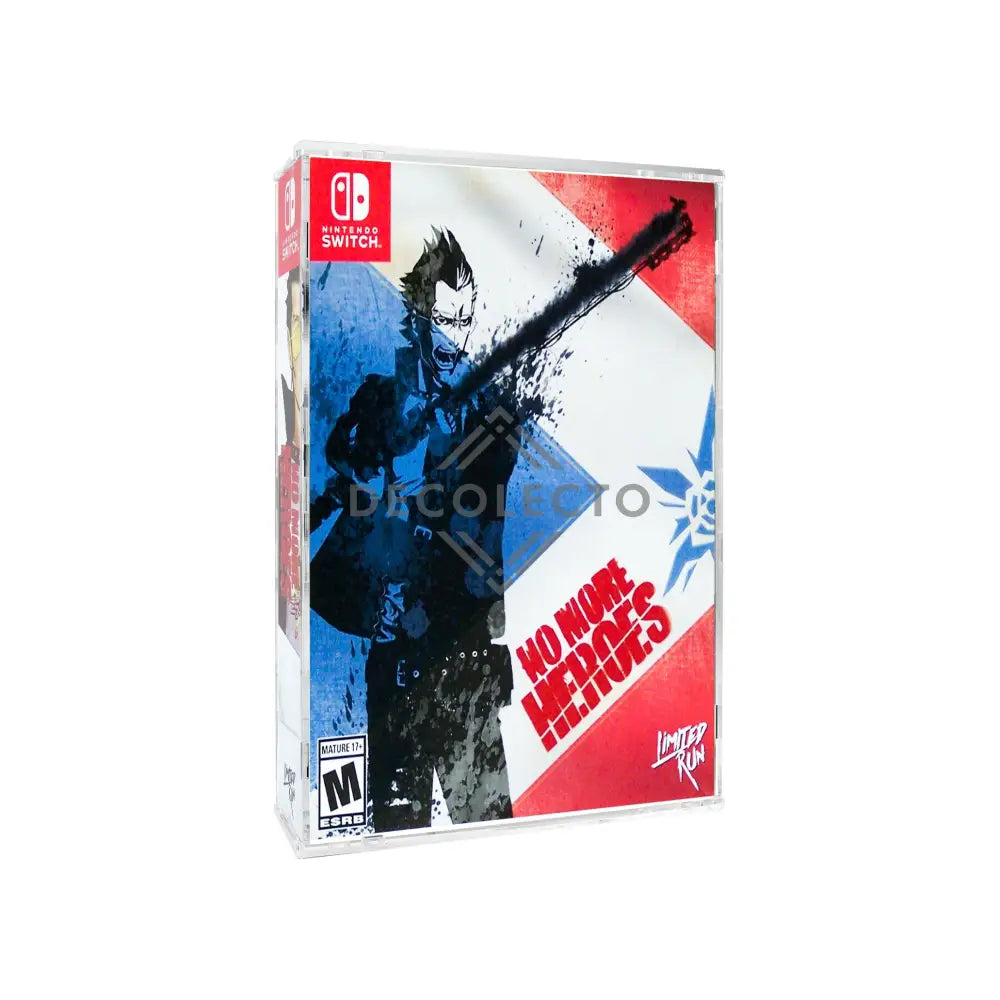 Protector para No More Heroes - Limited Run-acrilico-exhibidor-caja-case-Decolecto