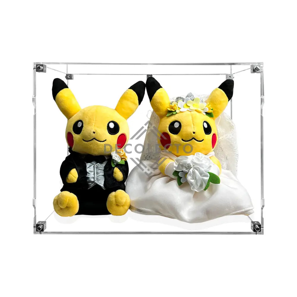 Protector para Pikachu Novia y Novio Display Exhibidor De Pared