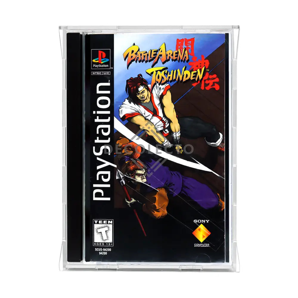 Protector para PlayStation® 1 (Long Box)-acrilico-exhibidor-caja-case-Decolecto