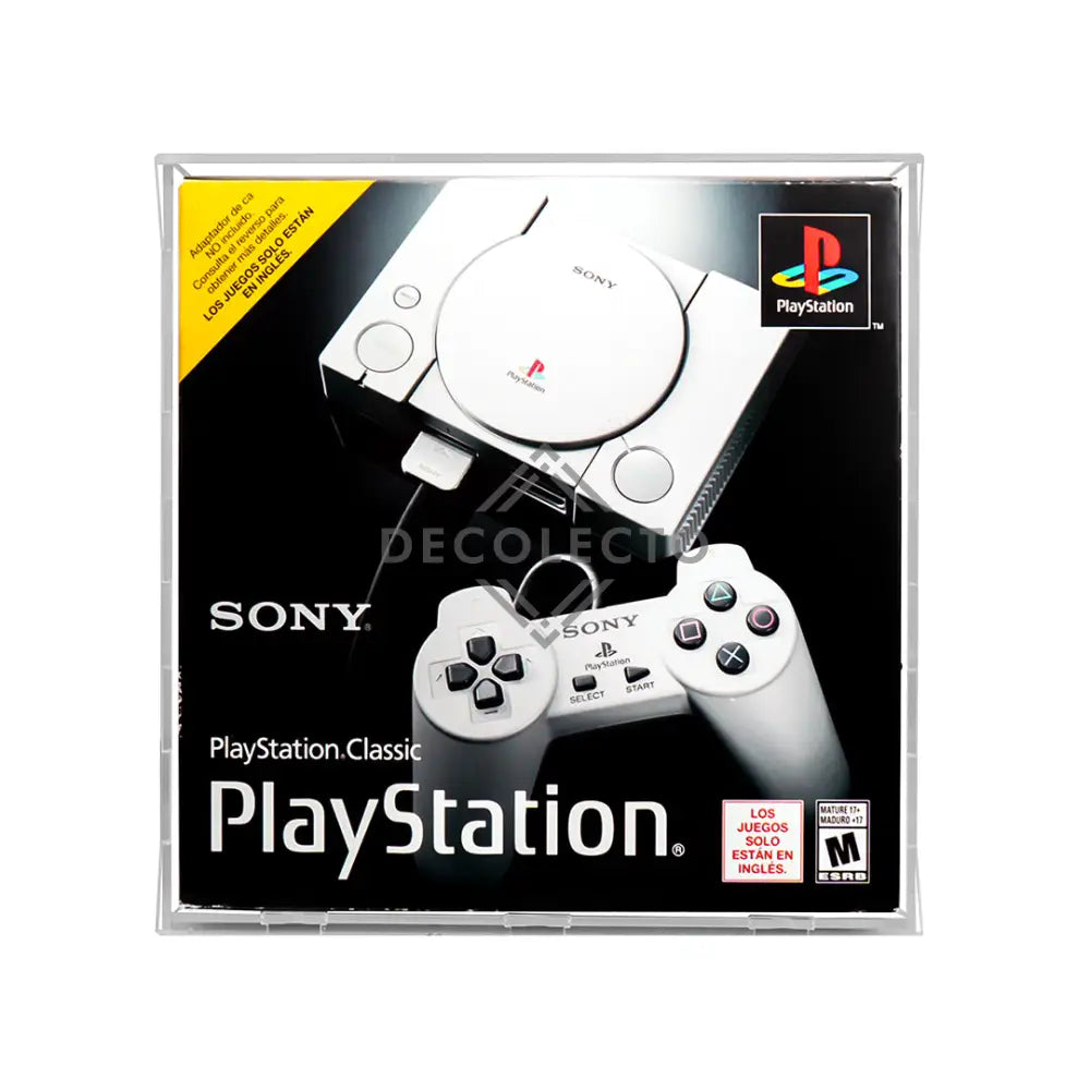 Protector para Playstation® Classic Mini (Caja Consola) Case Acrílico